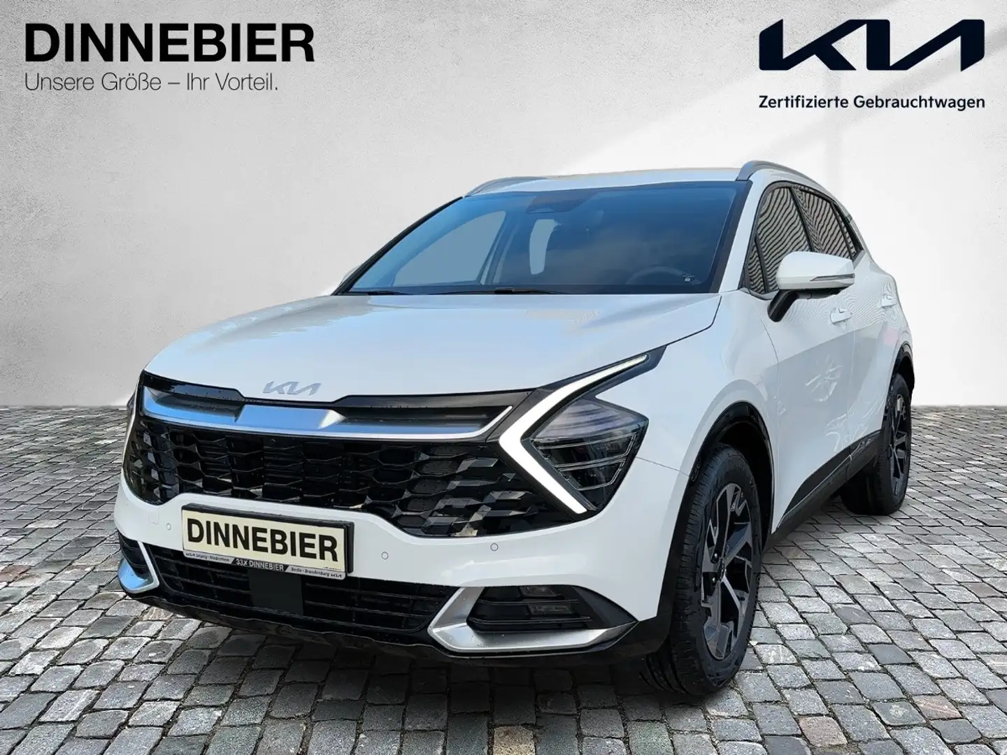 Kia Sportage Spirit 1.6T LED+360°Kamera+Navi+SHZ Weiß - 2