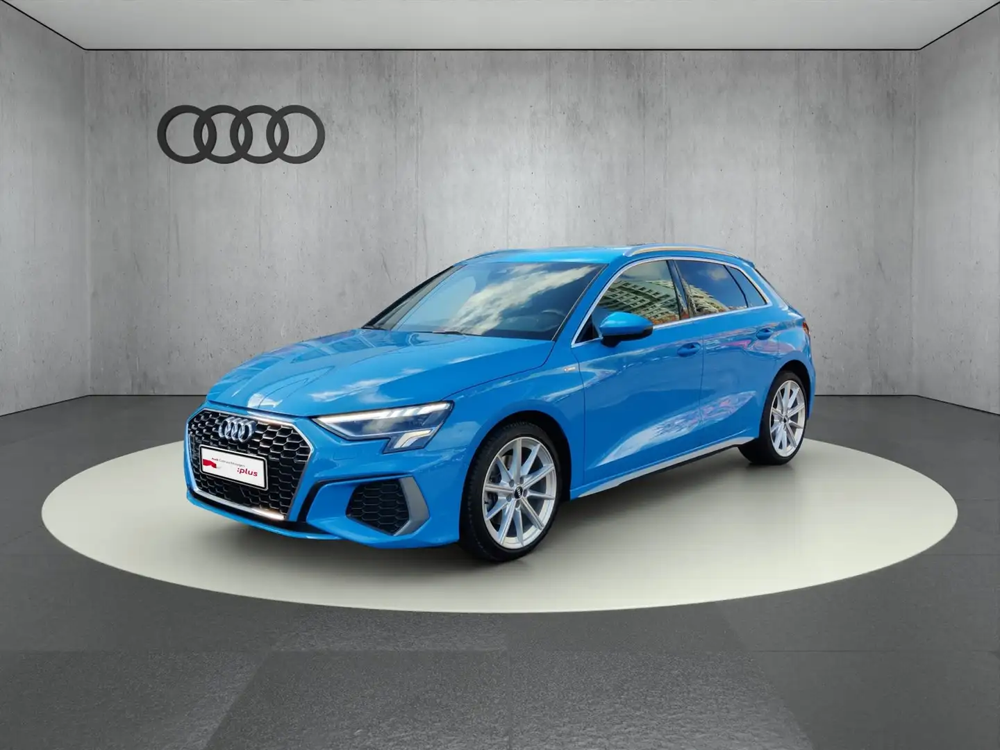 Audi A3 Sportback S line 35 TFSI S tronic Blau - 2