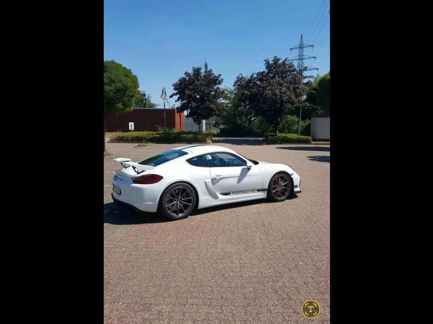 Porsche Cayman Cayman GT4 Bílá - 2