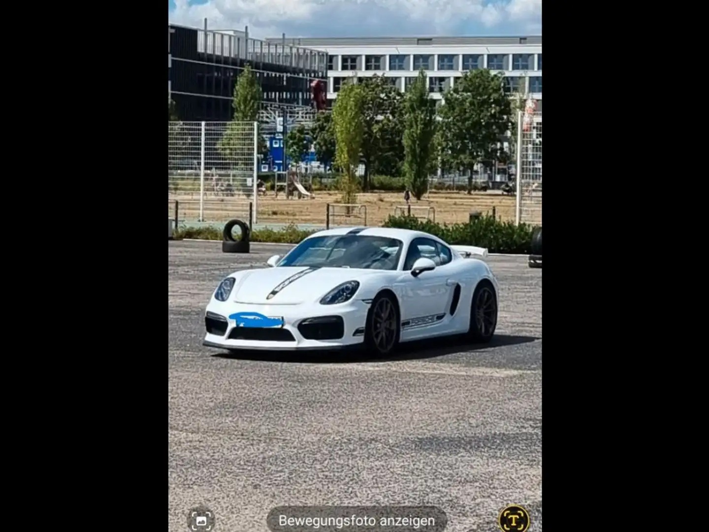 Porsche Cayman Cayman GT4 Bílá - 1