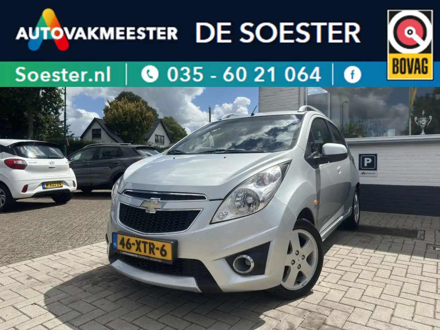 Chevrolet Spark 1.2 LTZ|AIRCO|PARKEERSENSOREN|LUXE UITVOERING|RIJK Grijs - 1