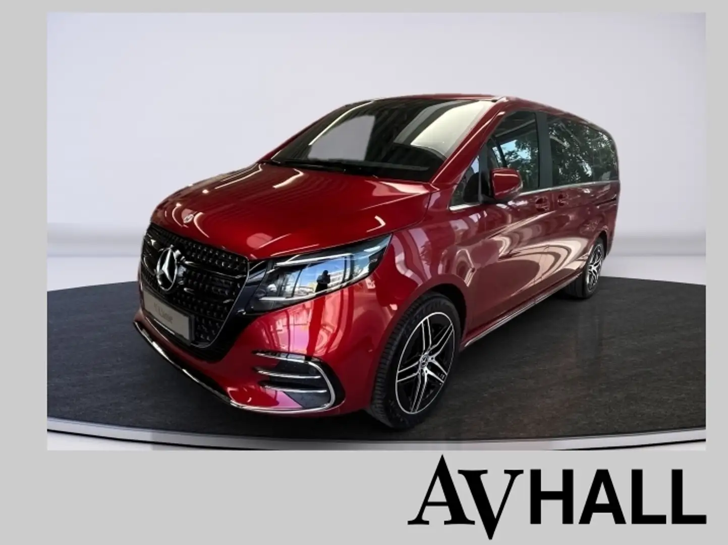 Mercedes-Benz V 300 d 4MATIC Lang *NAVI*RFK*LED*SHZ*MWST* Rot - 1