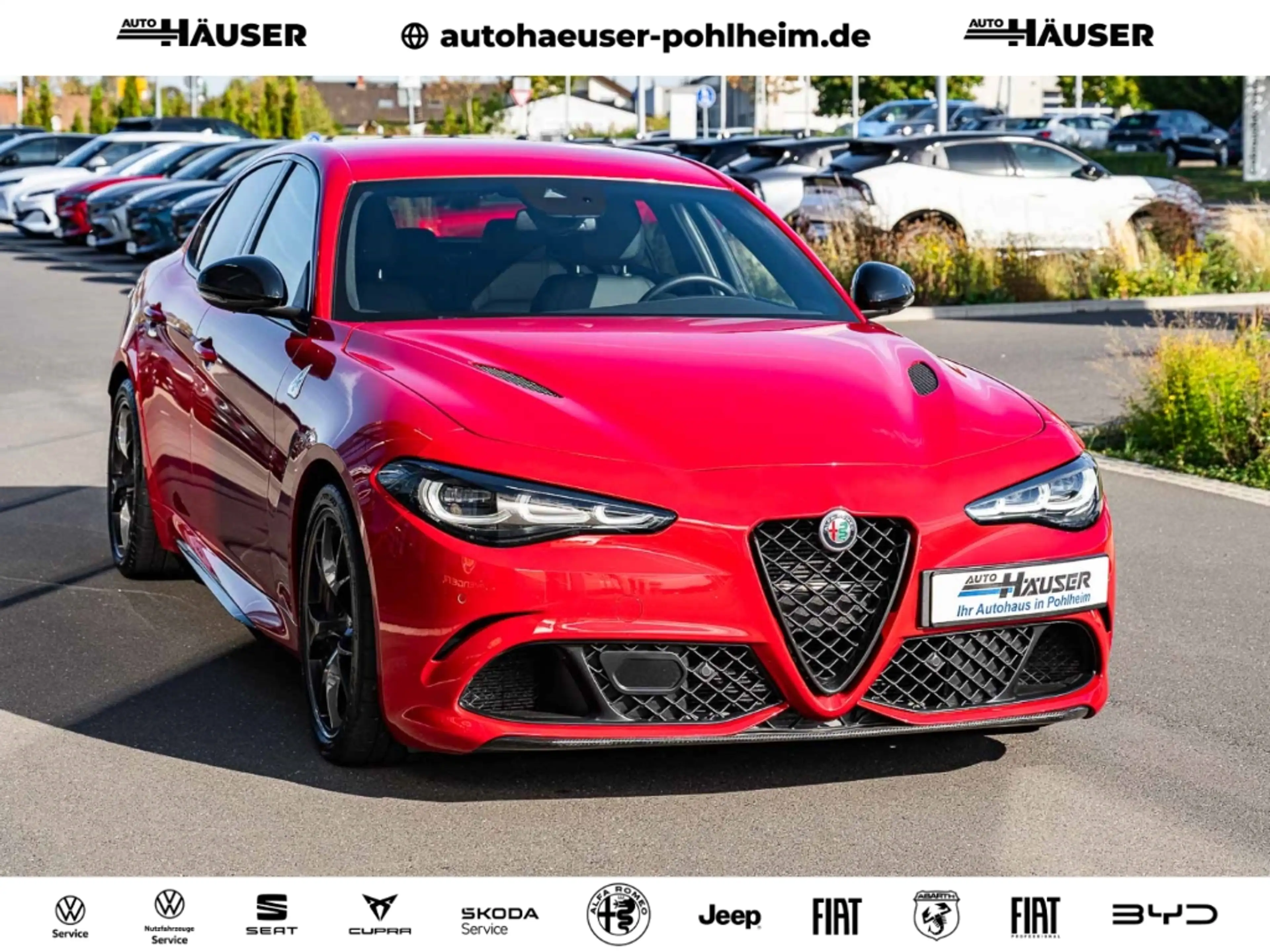 Alfa Romeo Giulia Quadrifoglio Q4 2.9 V6 Bi-turbo HARMAN-KARDON MEMO — photo 7