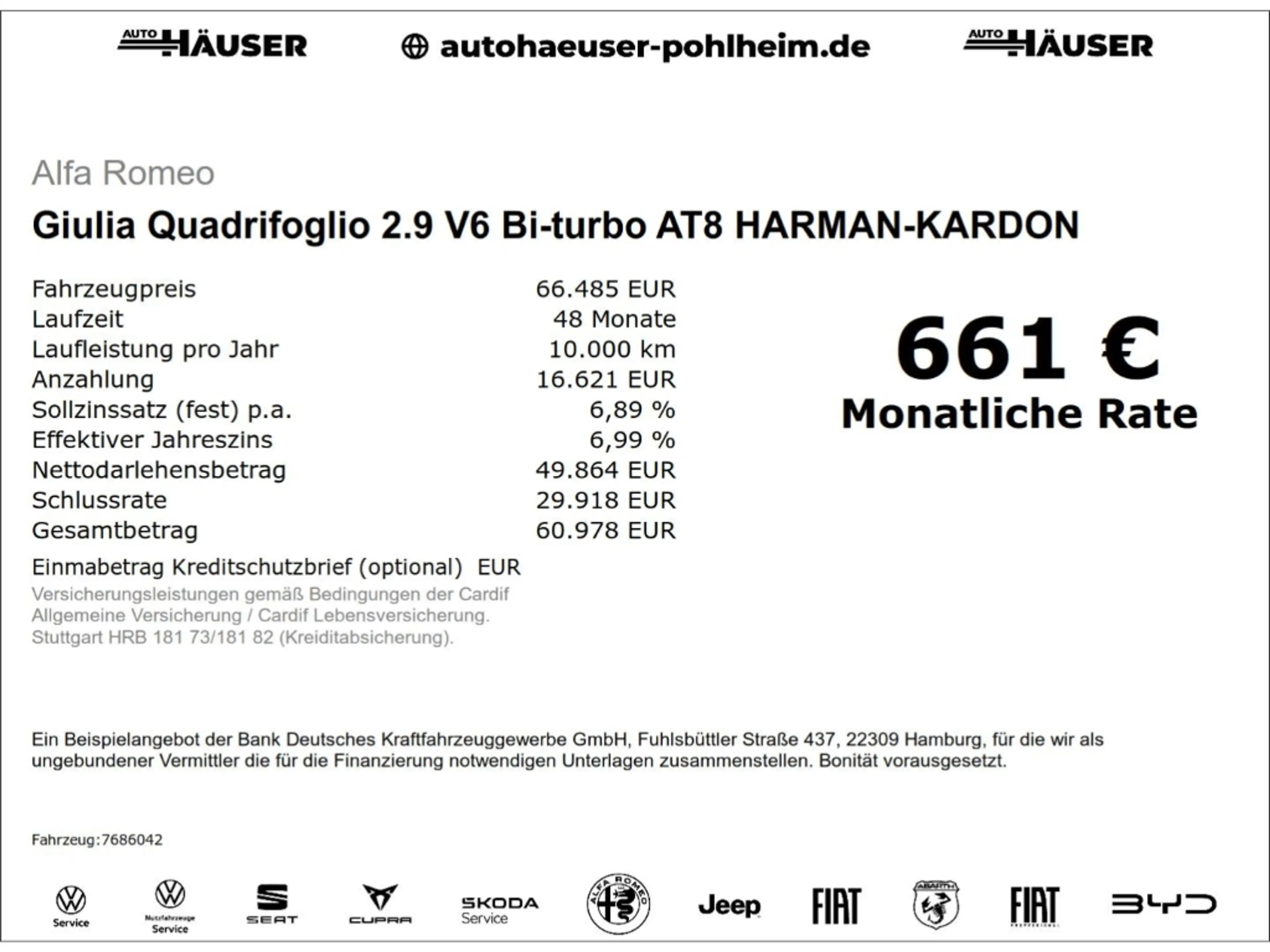 Alfa Romeo Giulia Quadrifoglio Q4 2.9 V6 Bi-turbo HARMAN-KARDON MEMO — photo 2