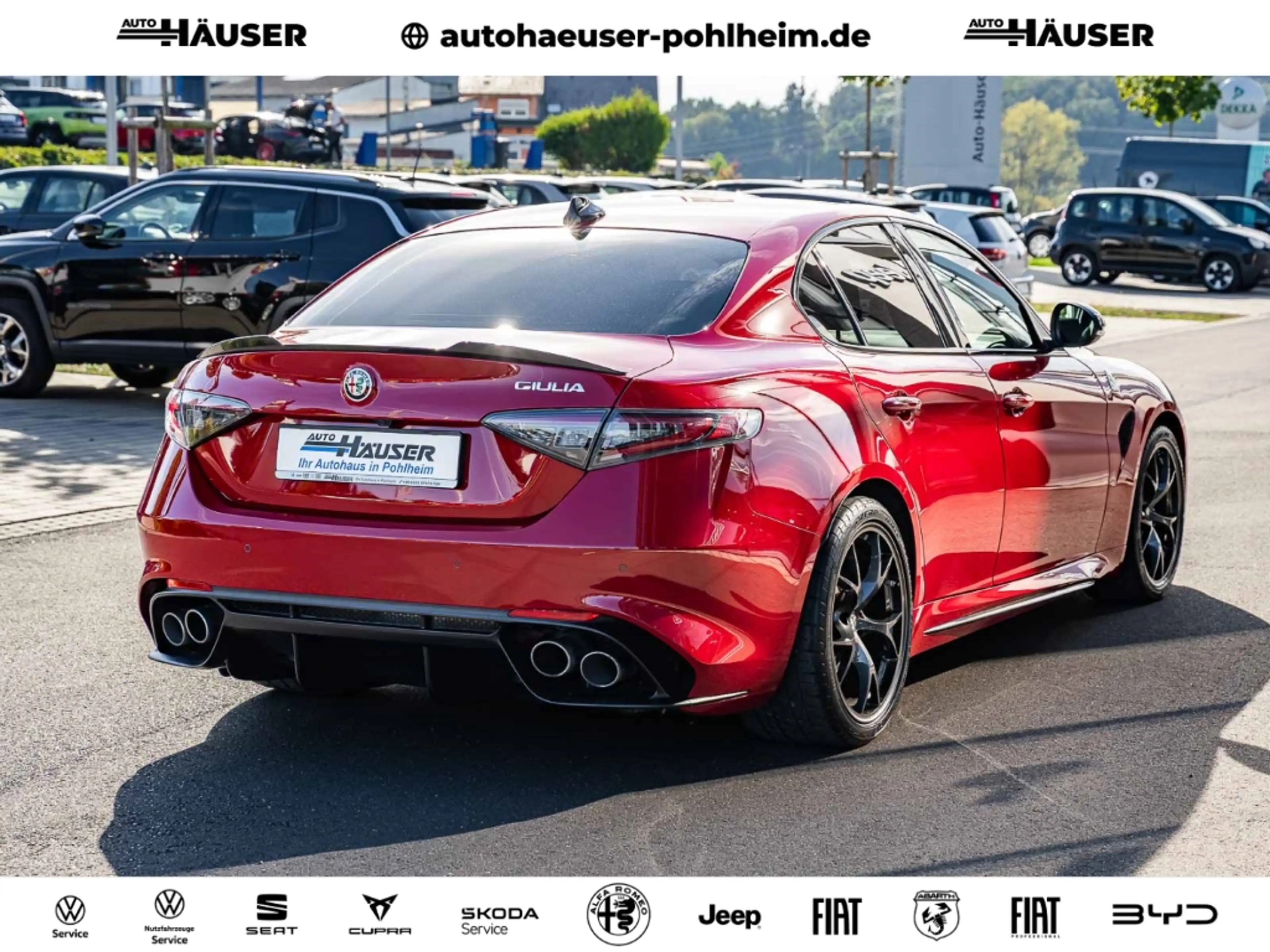Alfa Romeo Giulia Quadrifoglio Q4 2.9 V6 Bi-turbo HARMAN-KARDON MEMO — photo 5