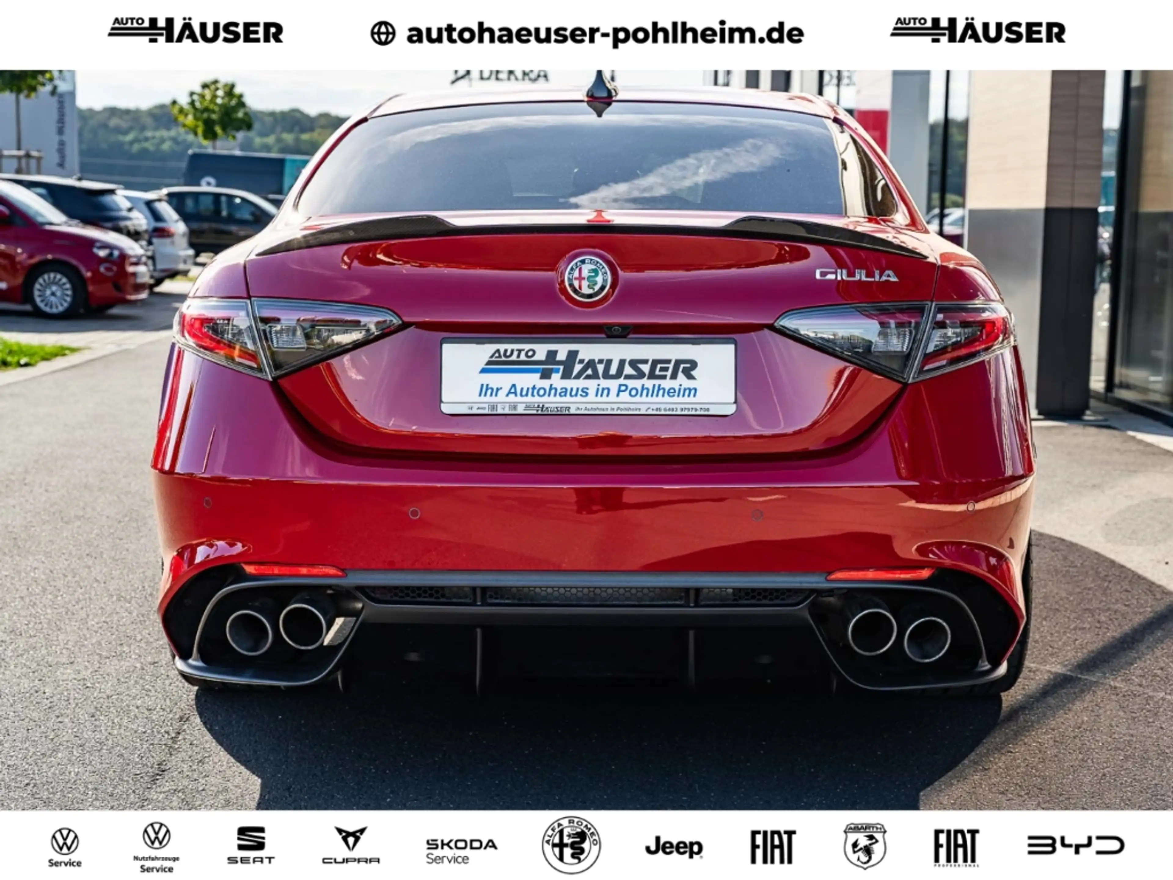 Alfa Romeo Giulia Quadrifoglio Q4 2.9 V6 Bi-turbo HARMAN-KARDON MEMO — photo 6