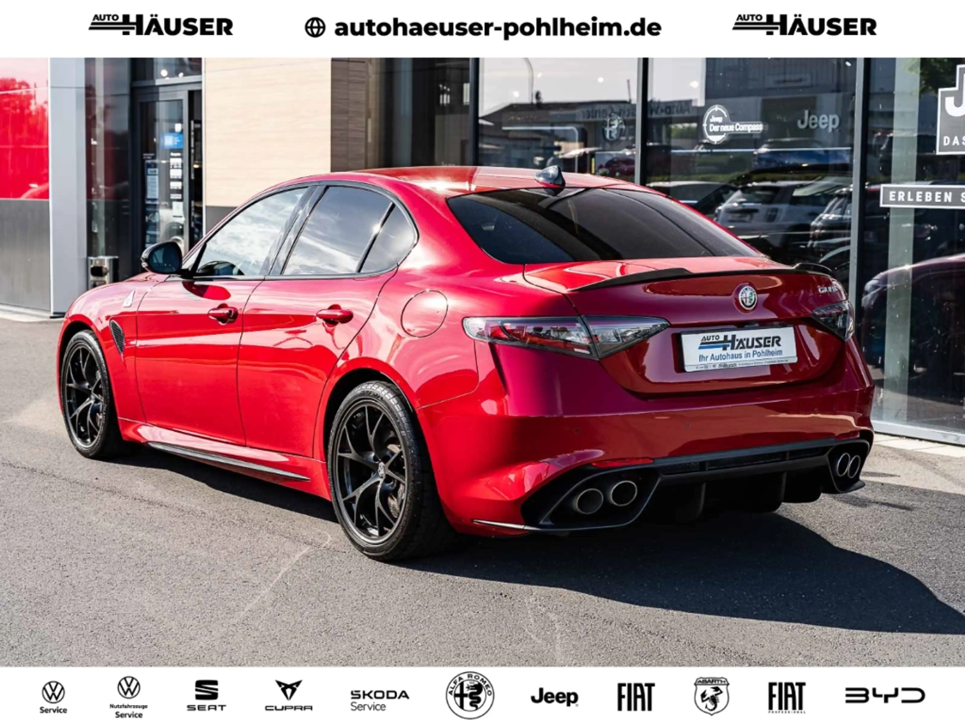Alfa Romeo Giulia Quadrifoglio Q4 2.9 V6 Bi-turbo HARMAN-KARDON MEMO — photo 4