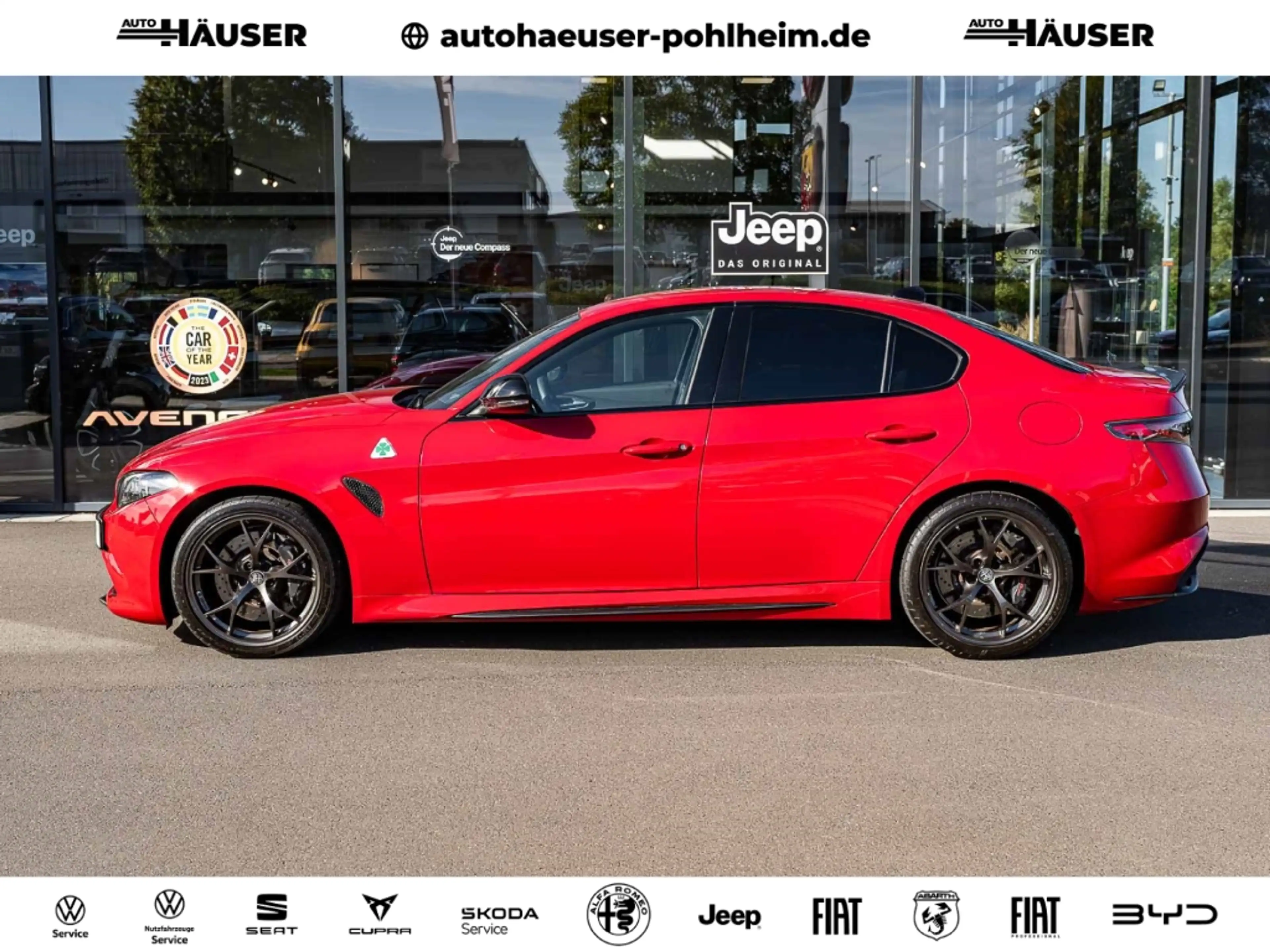 Alfa Romeo Giulia Quadrifoglio Q4 2.9 V6 Bi-turbo HARMAN-KARDON MEMO — photo 3