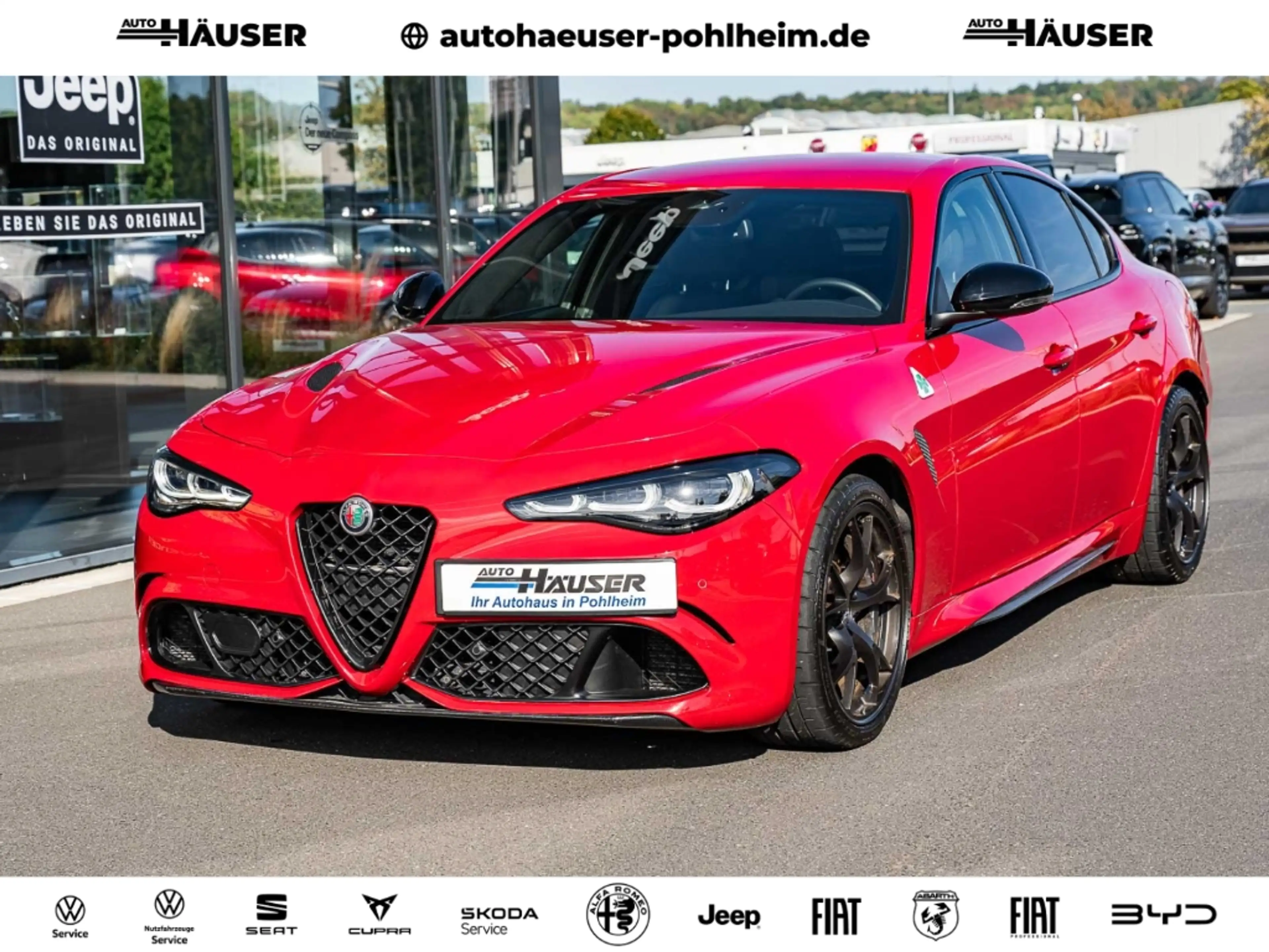 Alfa Romeo Giulia Quadrifoglio Q4 2.9 V6 Bi-turbo HARMAN-KARDON MEMO