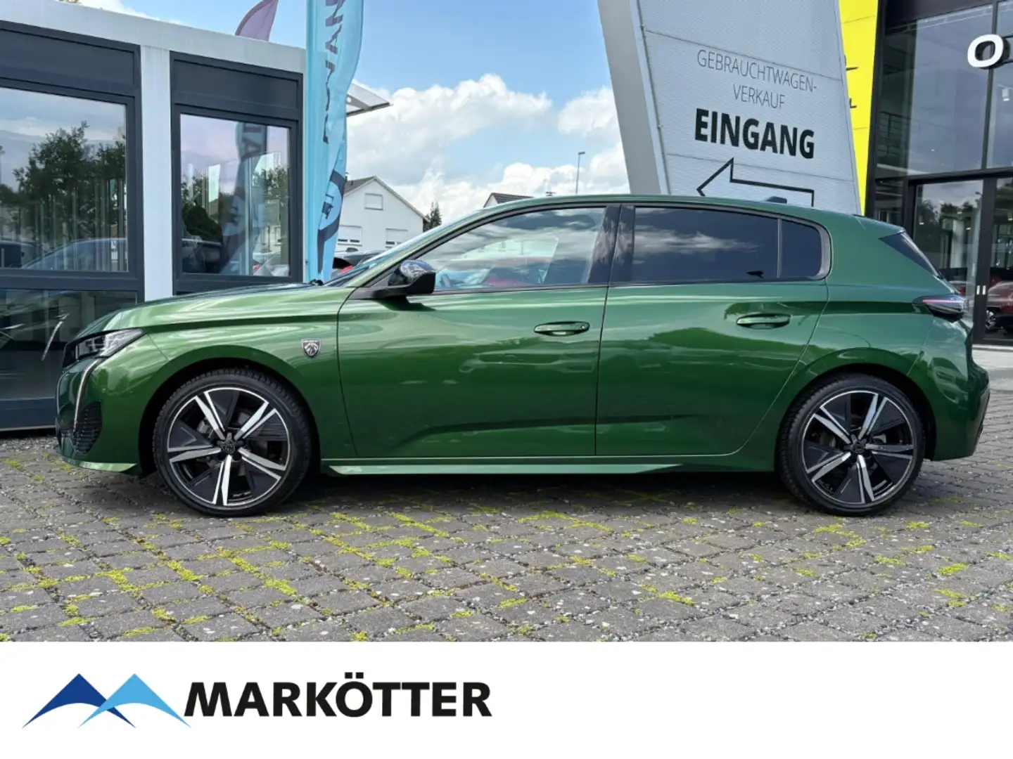 Peugeot 308 GT PureTech 130 EU6d ACC/CAM/SHZ/NAVI/LHZ Verde - 2