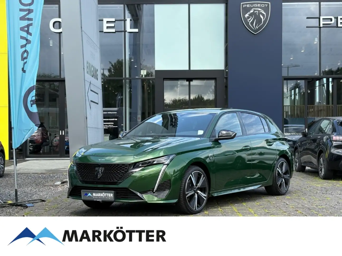 Peugeot 308 GT PureTech 130 EU6d ACC/CAM/SHZ/NAVI/LHZ Verde - 1