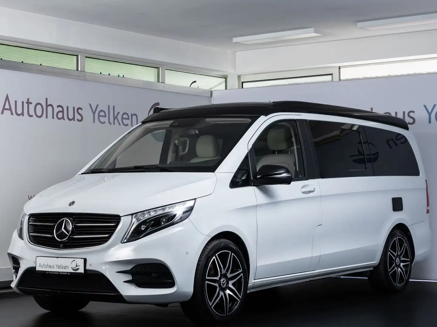 Mercedes-Benz V 250 d Marco Polo AMG-LINE DISTR*AHK*STDHZ*360° Weiß - 2