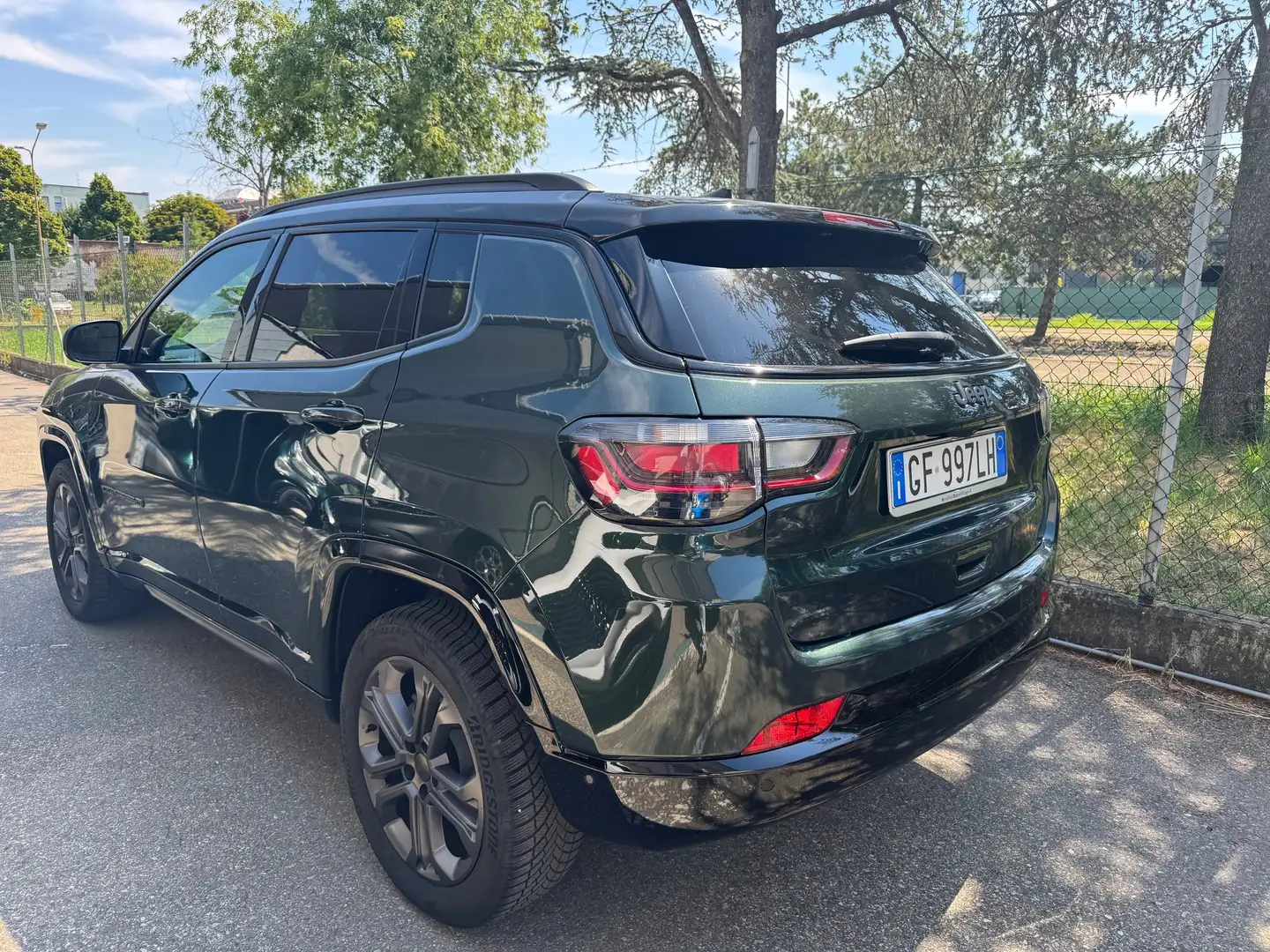 Jeep Compass Compass 1.3 Turbo T4 Limited AUTOM. NAVI+RETR. Verde - 2