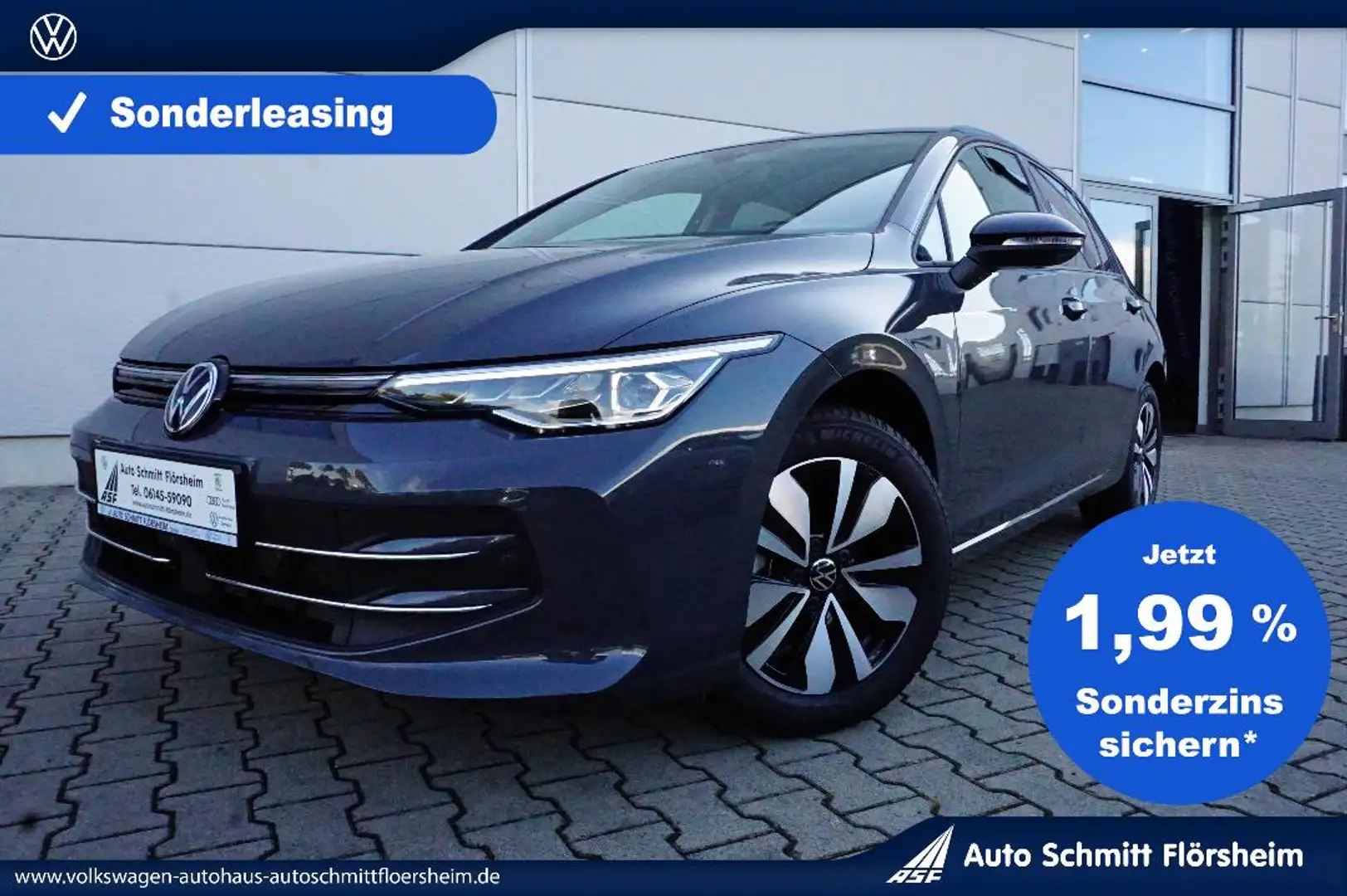 Volkswagen Golf Goal 1.5 TSI 7-Gang-DSG Navi,IQ.LIGHT,Area View" Grau - 1