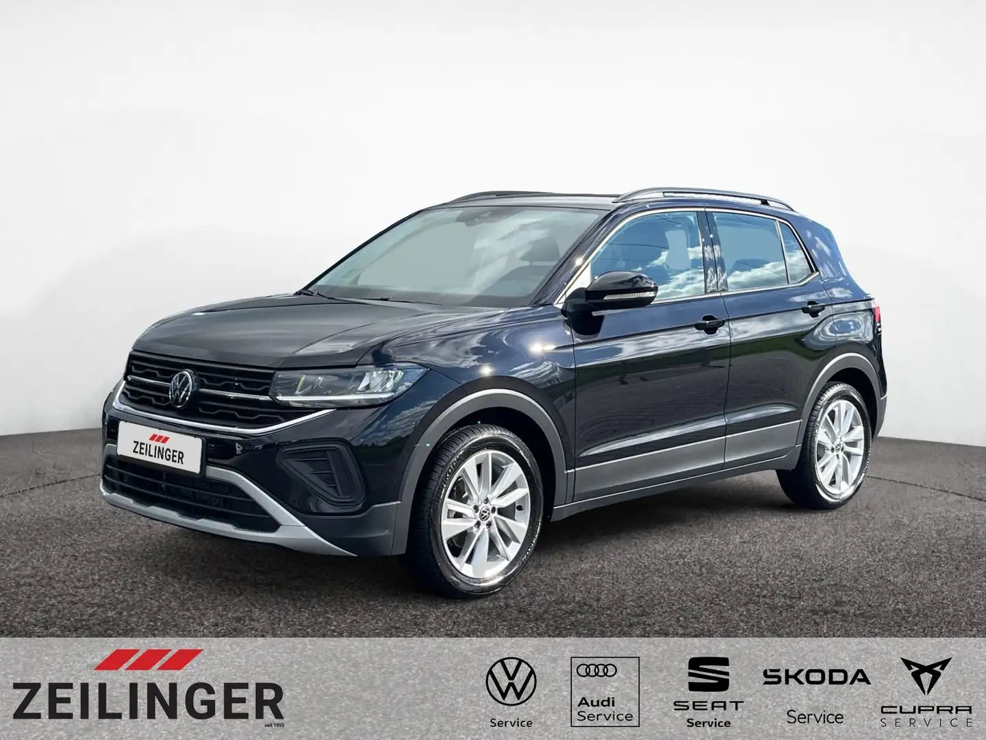 Volkswagen T-Cross Life TSI DSG|ACC|SITZHEIZUNG|17"|CLIMATR Schwarz - 1
