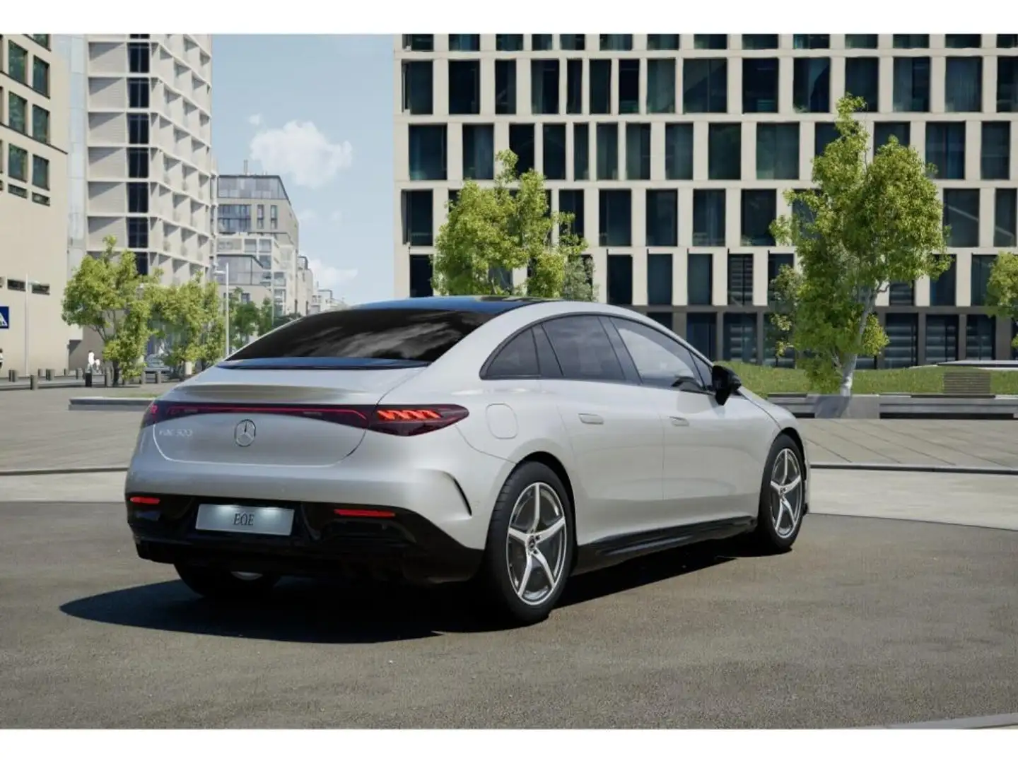 Mercedes-Benz EQE 300 AMG-Sport/Pano/Burm/Airm/Distr/Memo/20' Blanc - 2