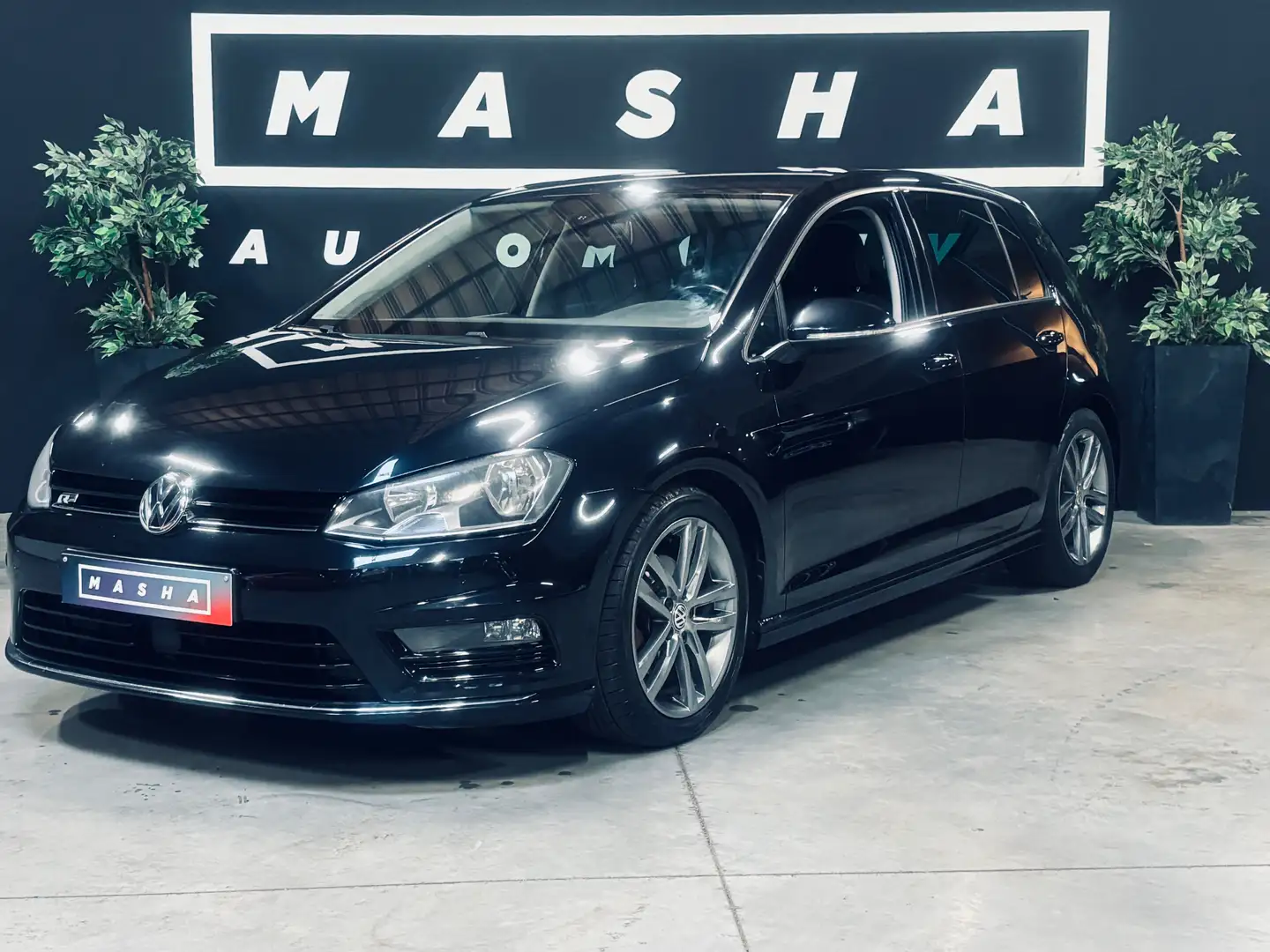 Volkswagen Golf Golf 1.4 TSI R LINE Zwart - 1