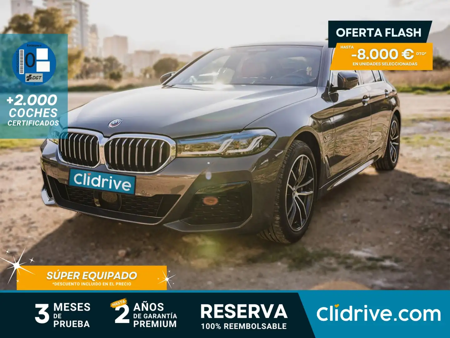 BMW 530 530e xDrive Marrón - 1