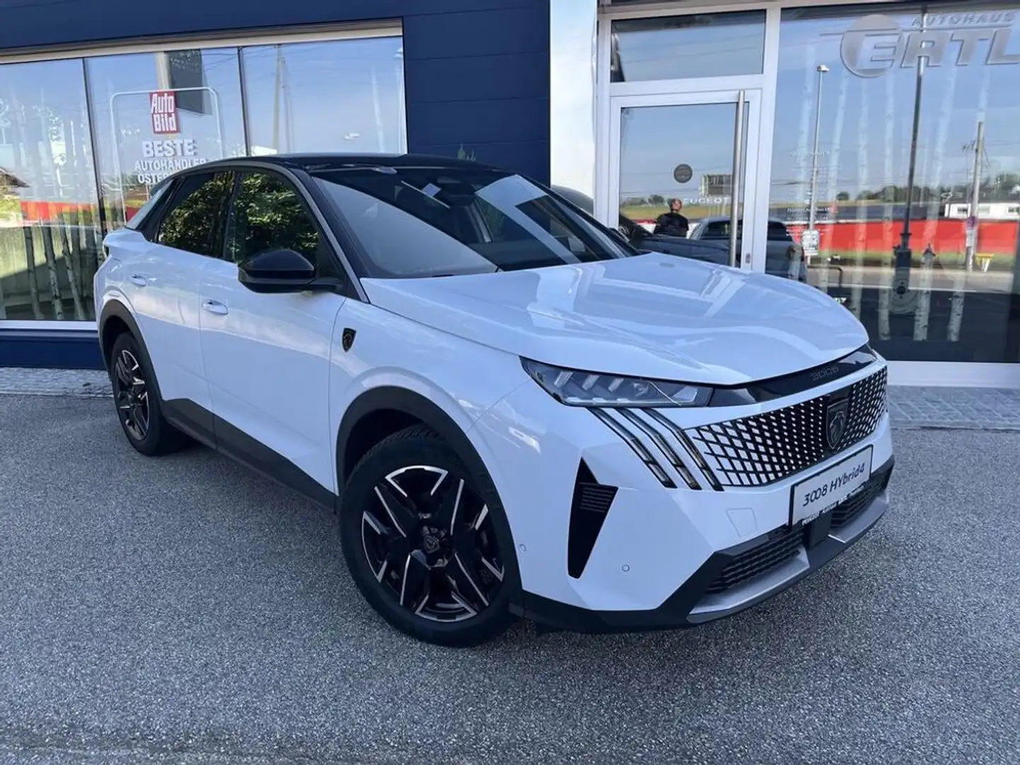 Peugeot 3008 Hybrid 145 GT VOLLAUSSTATTUNG Weiß - 1
