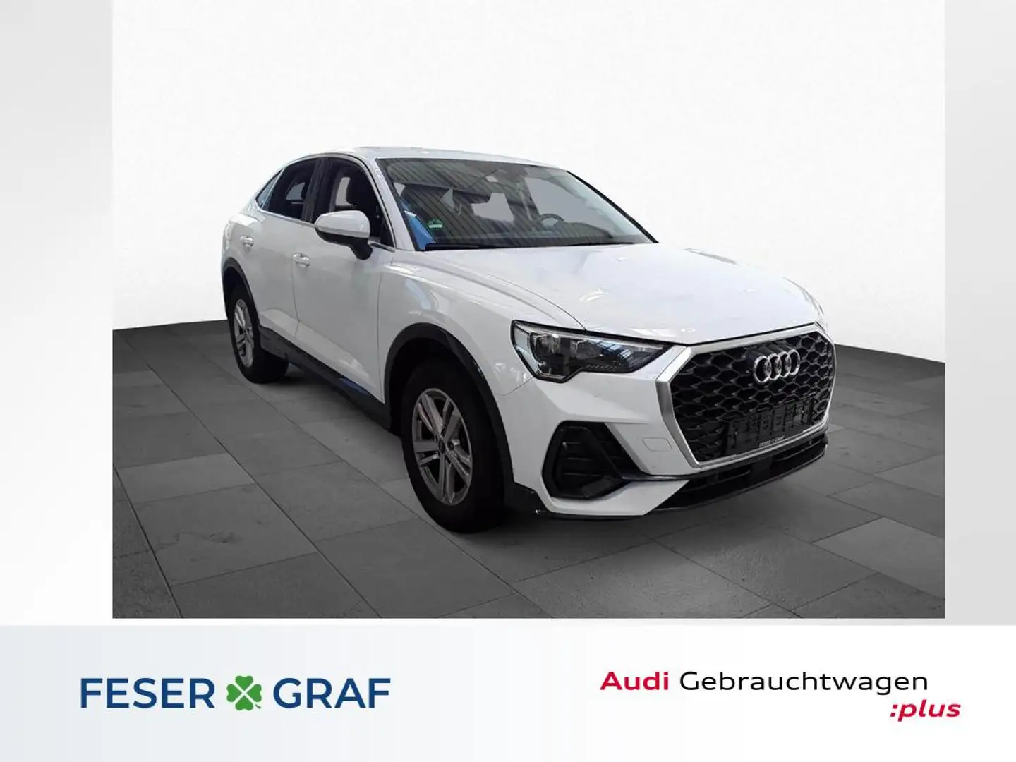 Audi Q3 Sportback 45 TFSI e S tr. Navi plus-LED-PDC-SHZ Bianco - 1