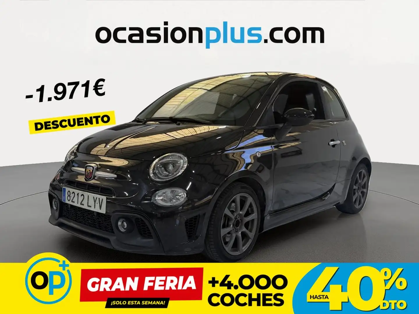 Abarth 595 1.4T JET 121KW Negro - 1
