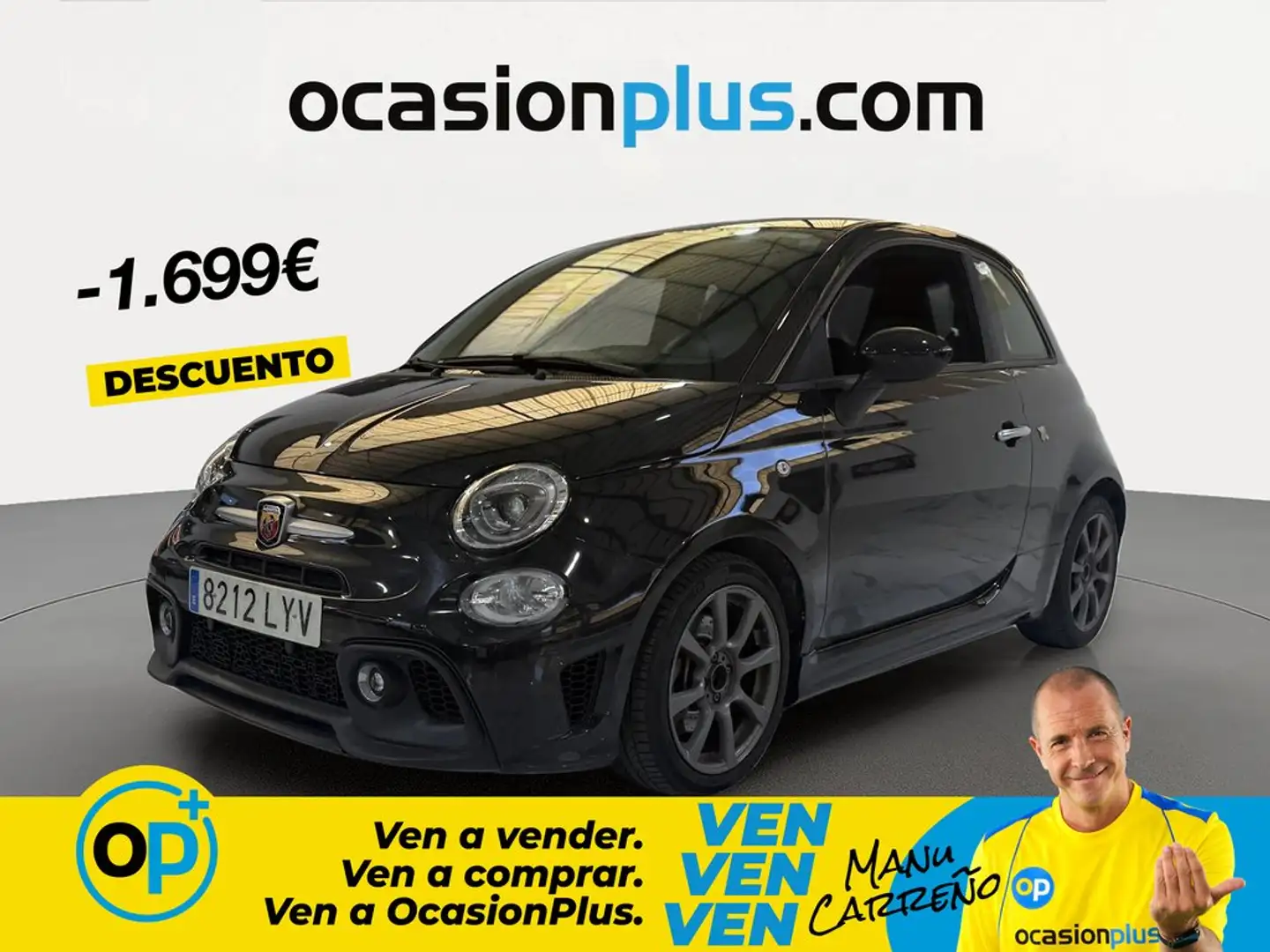 Abarth 595 1.4T JET 121KW Negro - 1