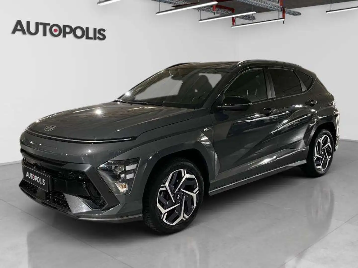 Hyundai KONA 1.6 N-LINE Gris - 1