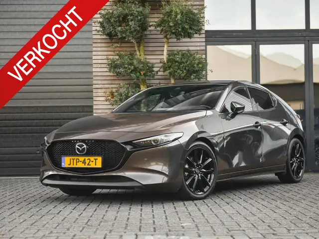 Mazda 3 2.0 e-SkyActiv-G M Hybrid 122 Luxury Leren bekledi