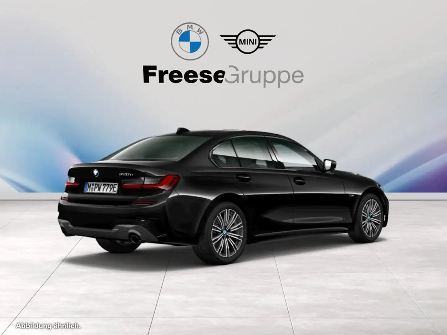 BMW 320 e Limousine M Sport HK HiFi DAB WLAN GSD RFK Schwarz - 2
