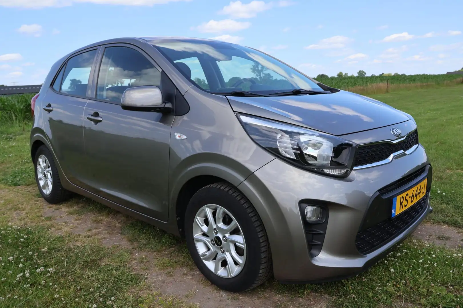 Kia Picanto 1.0 CVVT ComfortPlusLine|Carplay|Cruise|Camera|NAP Grijs - 2