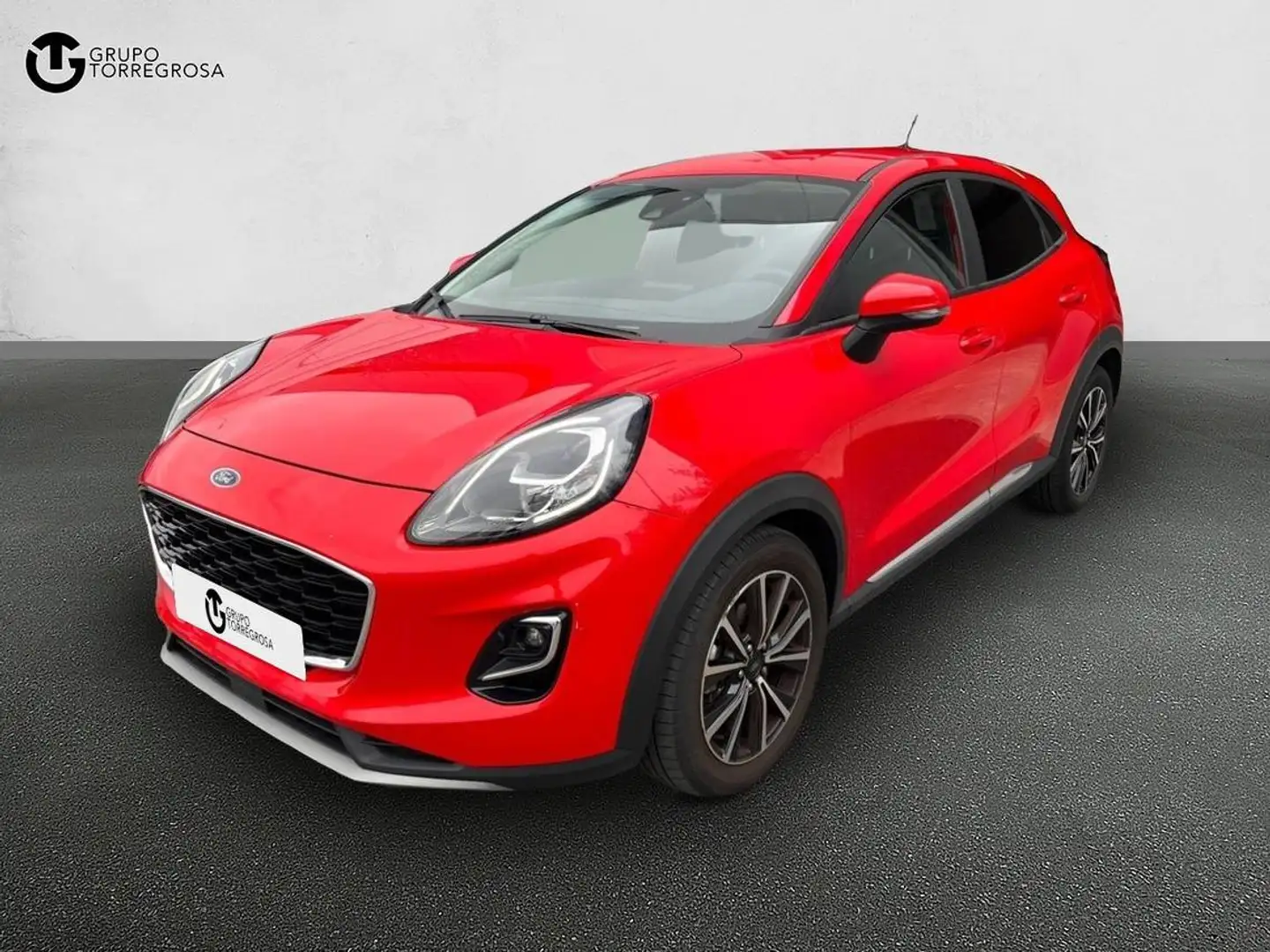 Ford Puma 1.0 EcoBoost MHEV Titanium 125 Rouge - 1