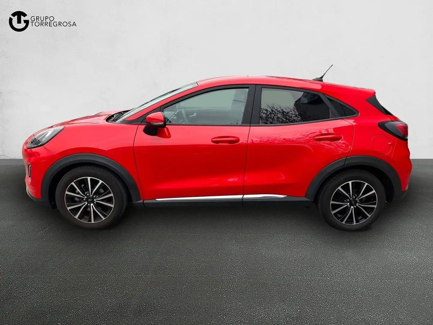Ford Puma 1.0 EcoBoost MHEV Titanium 125 Rouge - 2