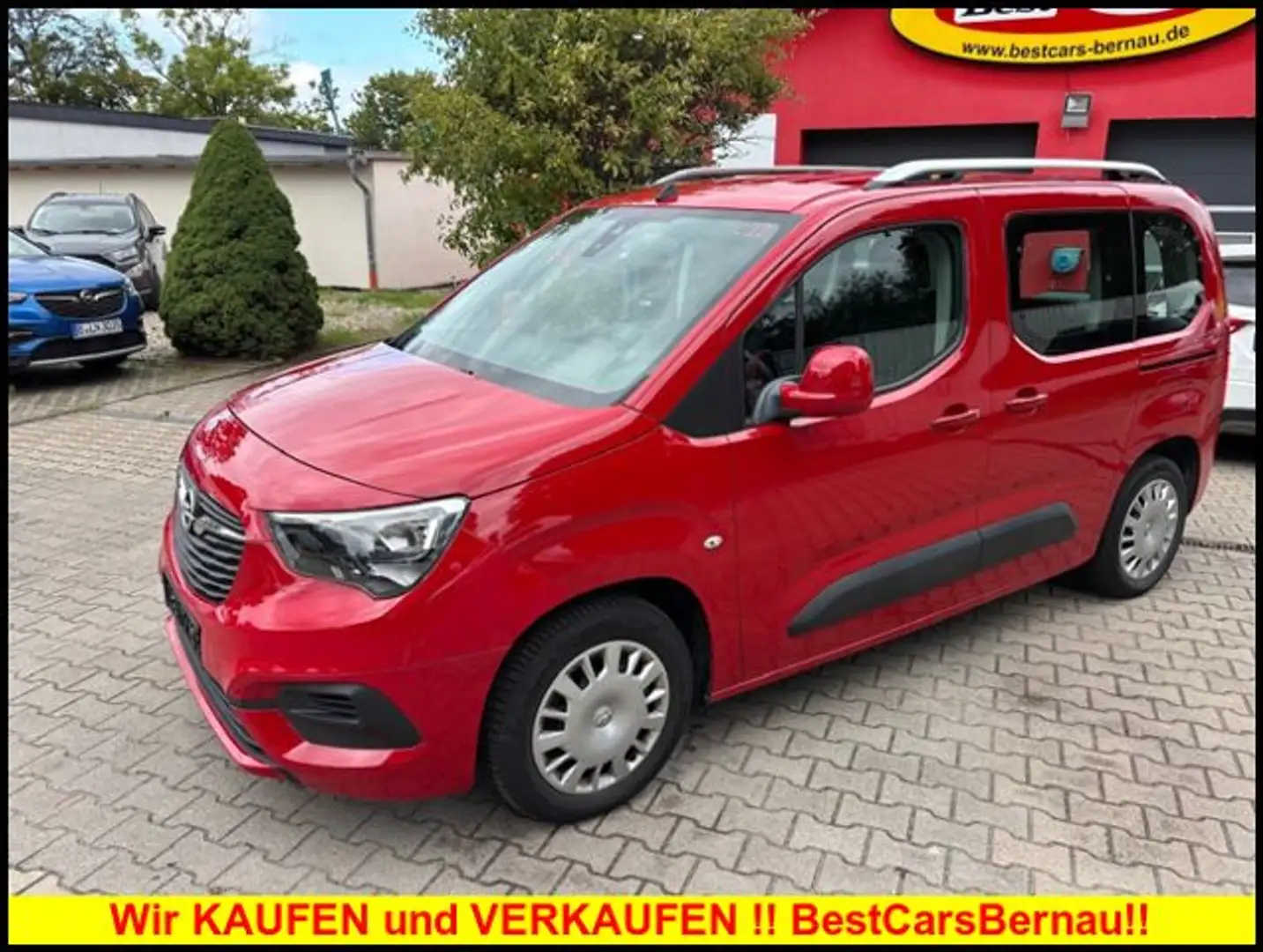 Opel Combo Life 1.2 Turbo Edition *SHZ*PDC*KLIMA Červená - 2