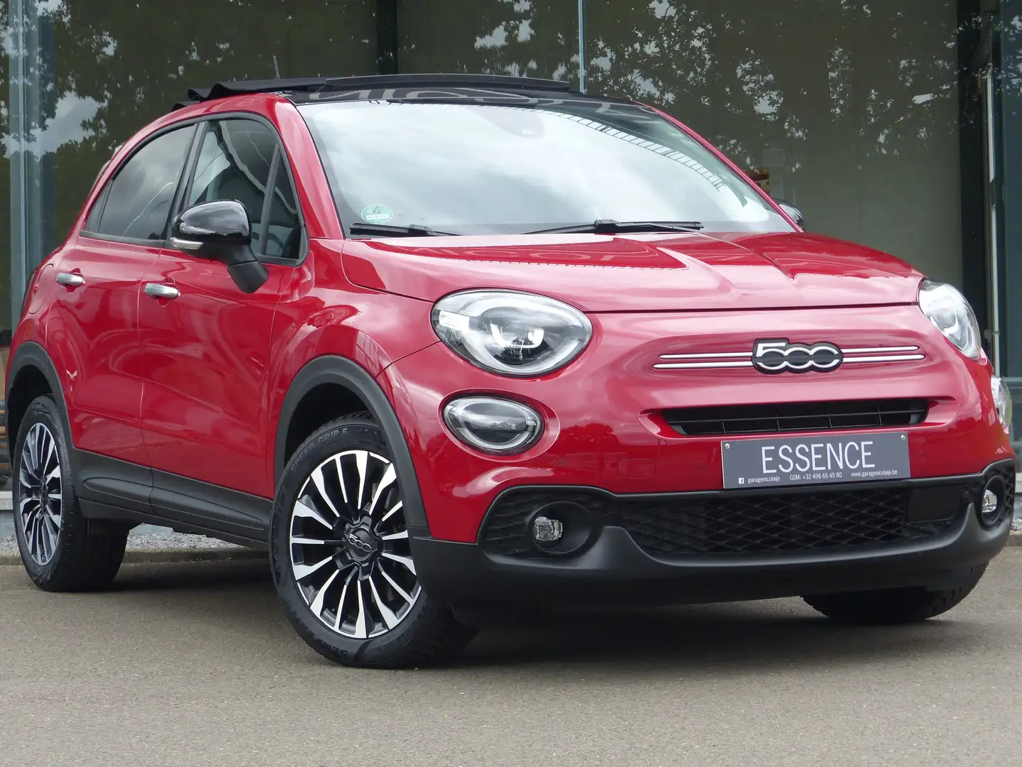 Fiat 500X 500X Dolcevita 1.5 Hybrid Red DCT Rouge - 2