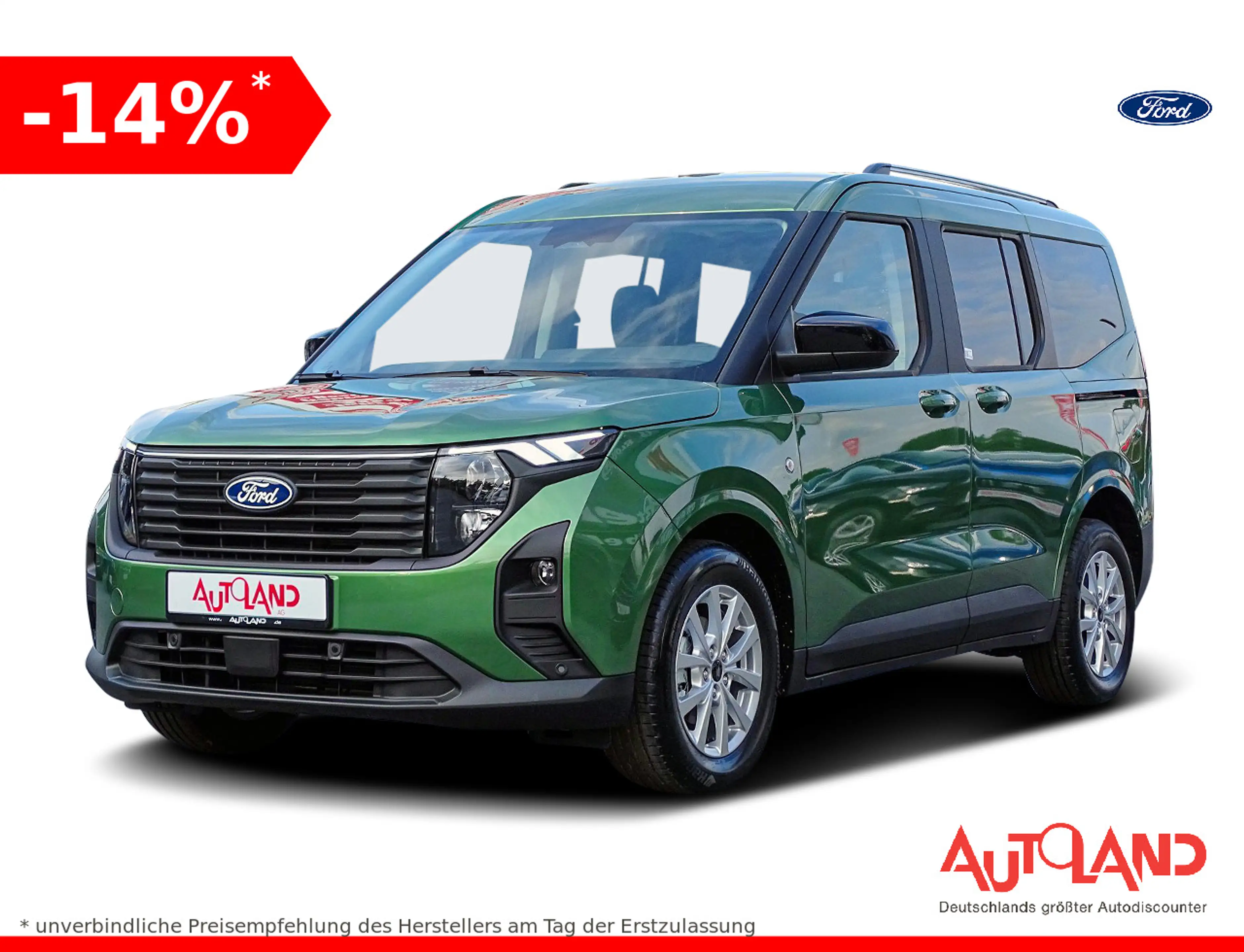 Ford Tourneo Courier Titanium 1.0 EB Aut. Kamera Tempom