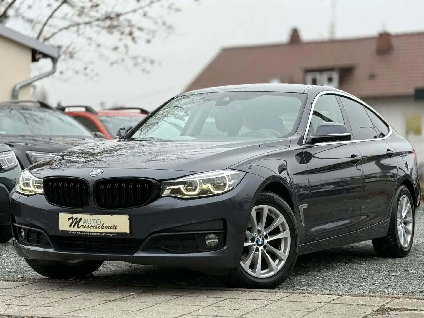BMW 320 d GranTurismo AUTOMATIK LED NAVI HUD Gris - 2