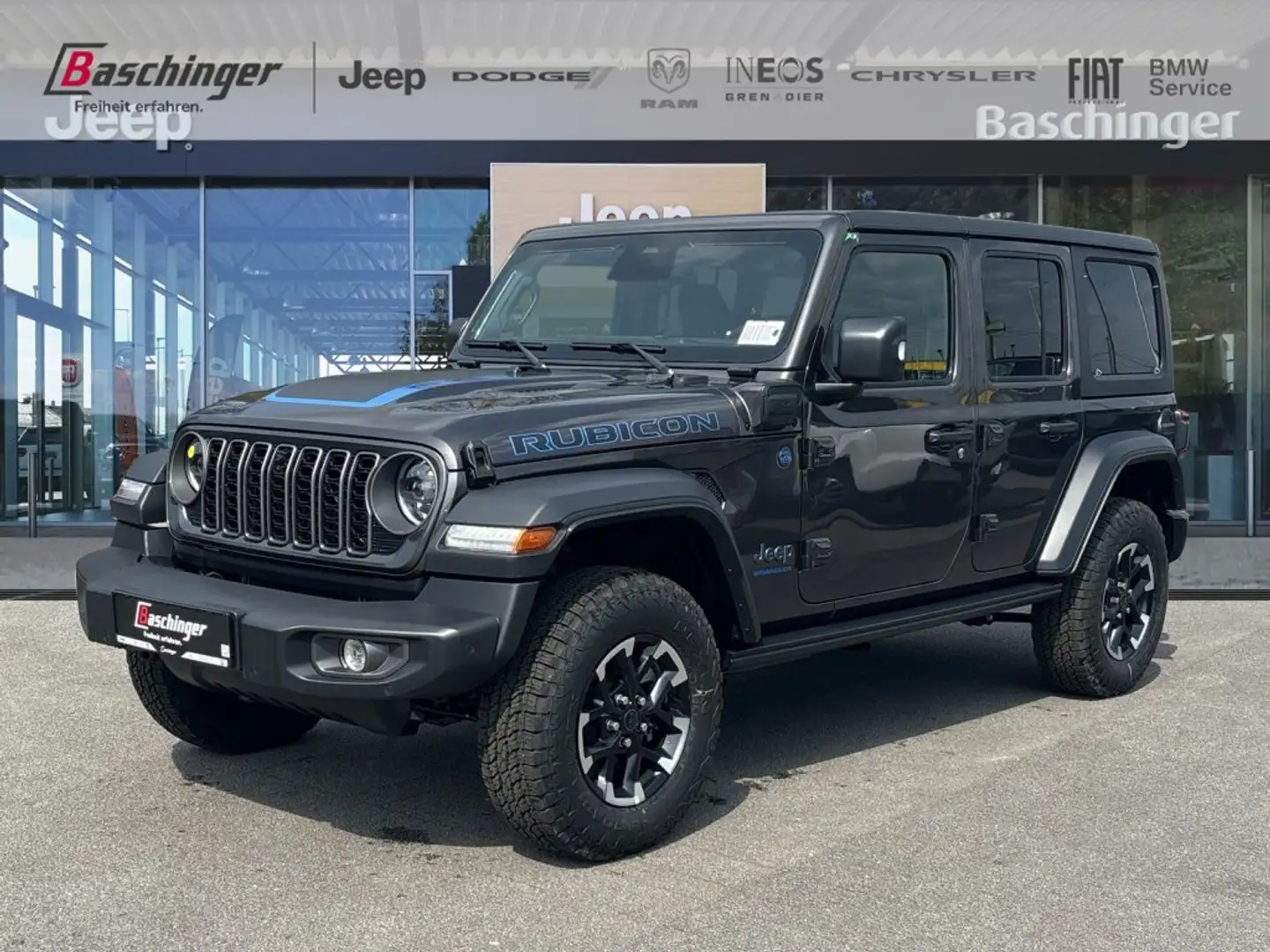 Jeep Wrangler Rubicon PHEV 380 PS 4xe Grau - 1