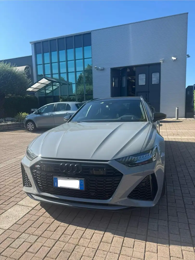 Audi RS6 A6 V 2018 Avant Avant 4.0 mhev quattro tiptronic Grigio - 1