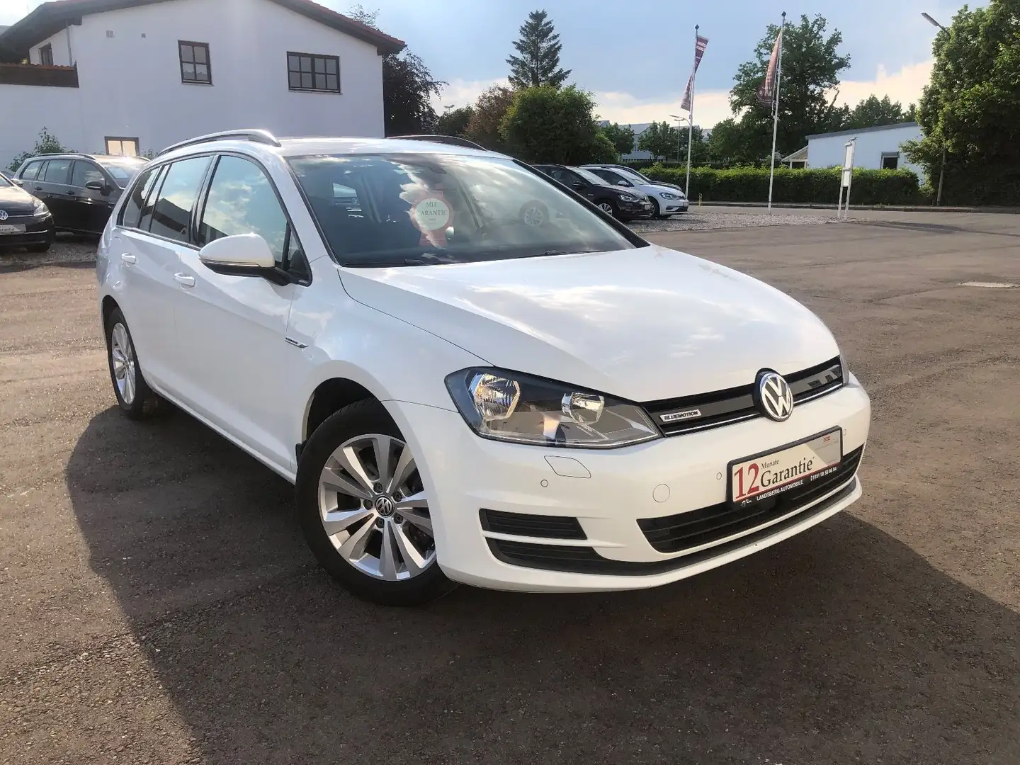 Volkswagen Golf VII Variant Comfortline BlueMotion TGI Weiß - 2