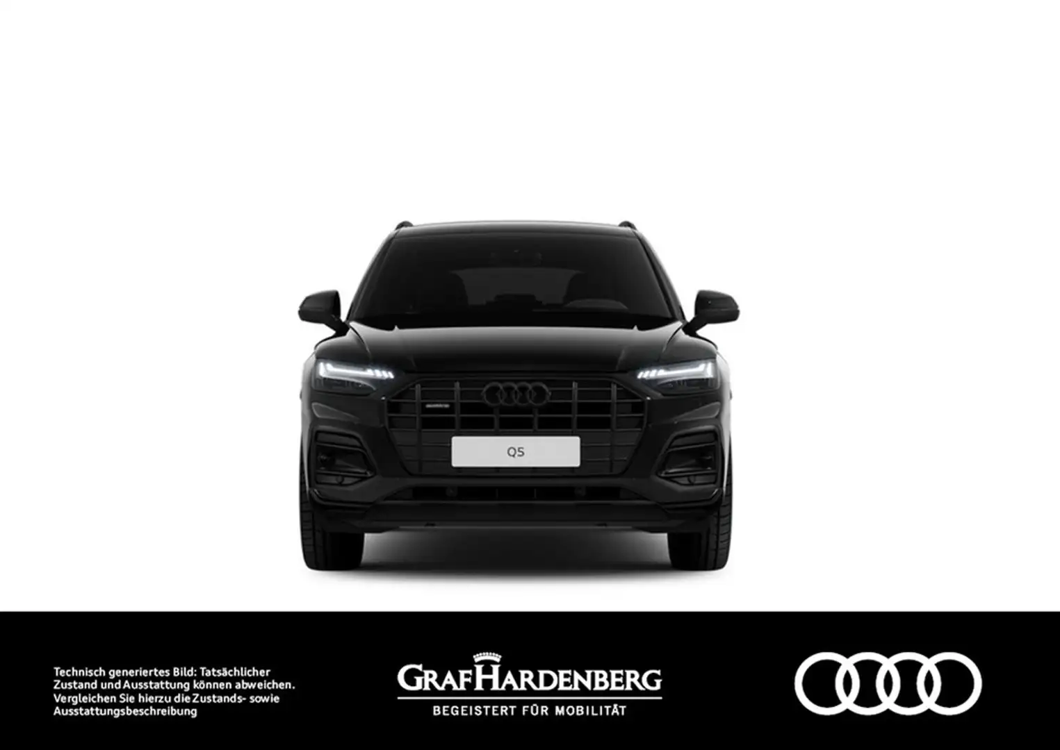 Audi Q5 40 TFSI quattro S line Matrix Navi ACC AHK Schwarz - 2