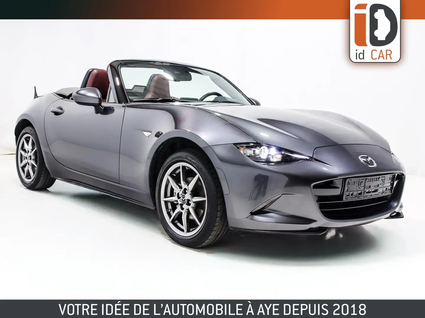 Mazda MX-5 1.5 i 130 SKYACTIV CUIR LED GPS CAMERA JA16 Grijs - 1
