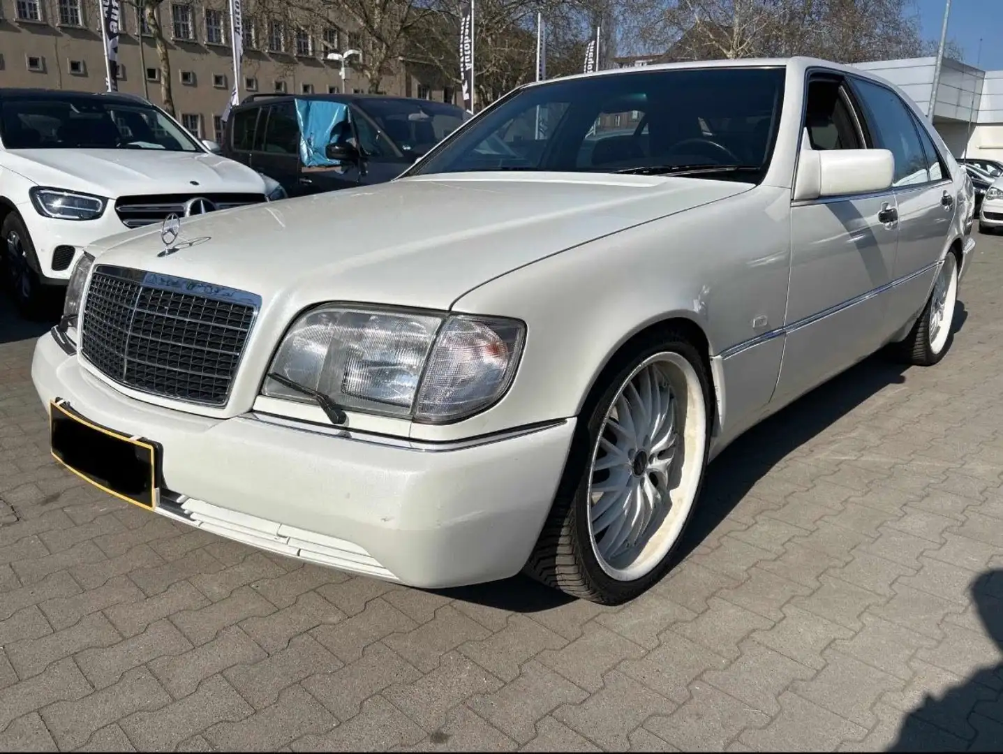 Mercedes-Benz S 600 S600 SEL V12 LEDER SCHIEBEDACH 4xSHZ H-KENNZ AHK Blanc - 2