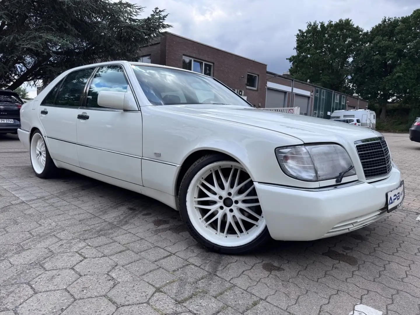 Mercedes-Benz S 600 S600 SEL V12 LEDER SCHIEBEDACH 4xSHZ H-KENNZ AHK Blanco - 1