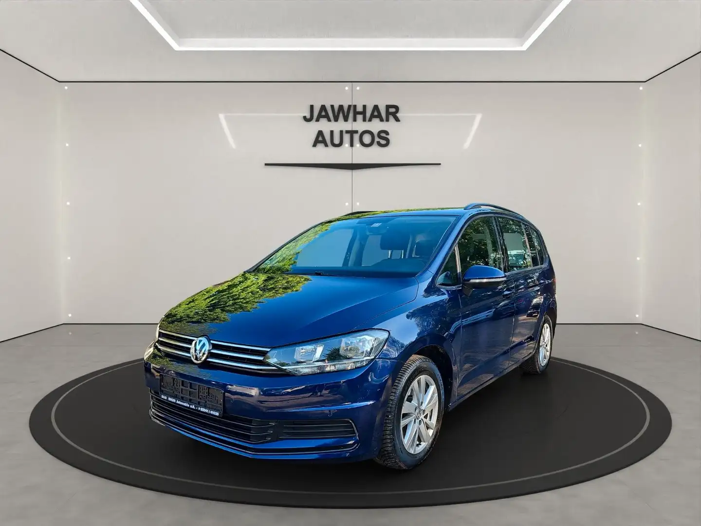 Volkswagen Touran 2.0 TDI 7-SITZER*NAVI*TÜV NEU*GARANTIE* Blauw - 2