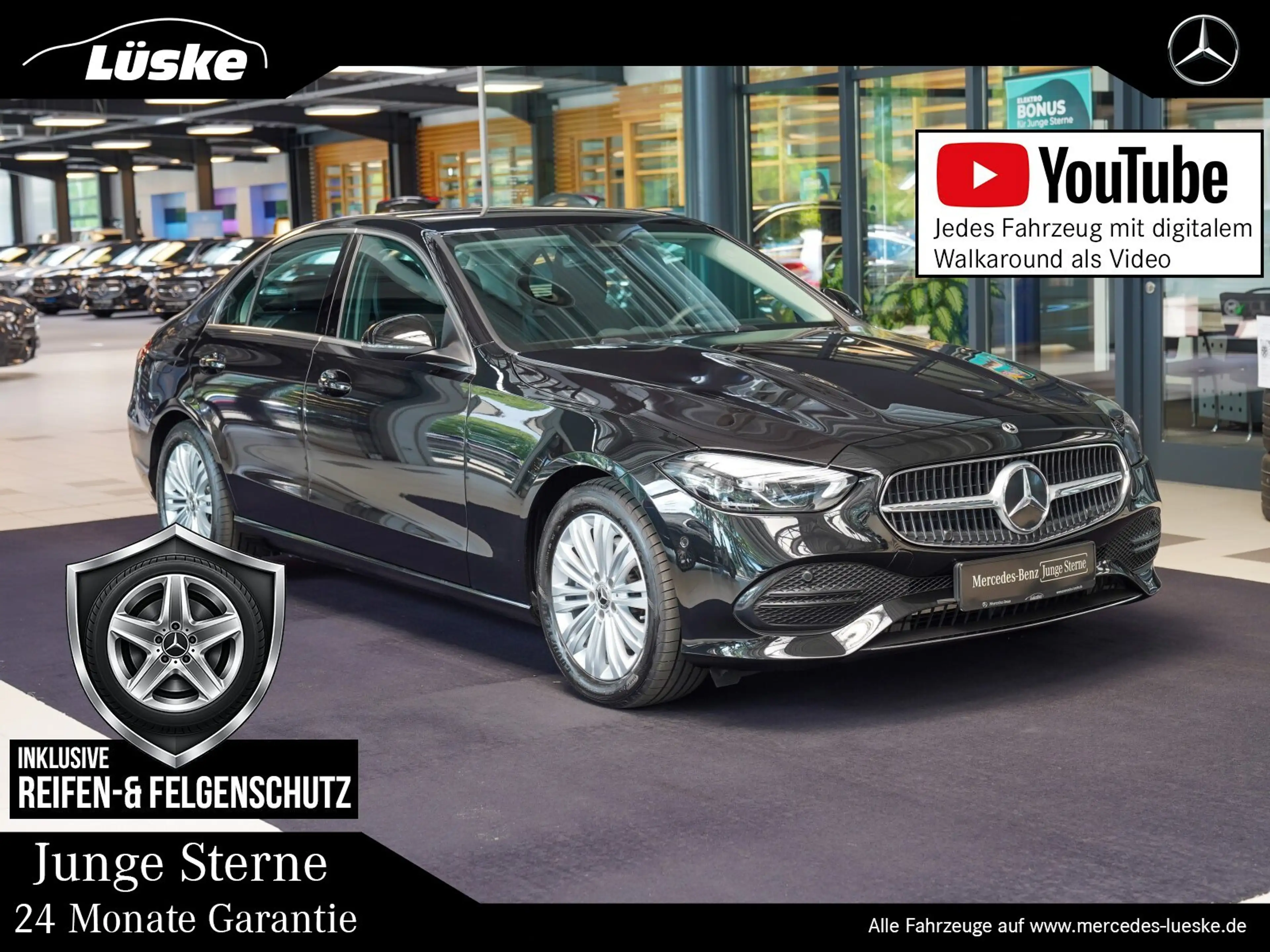 Mercedes-Benz C 220 d AVANTGARDE Totwinkel Lenkradheizung DAB