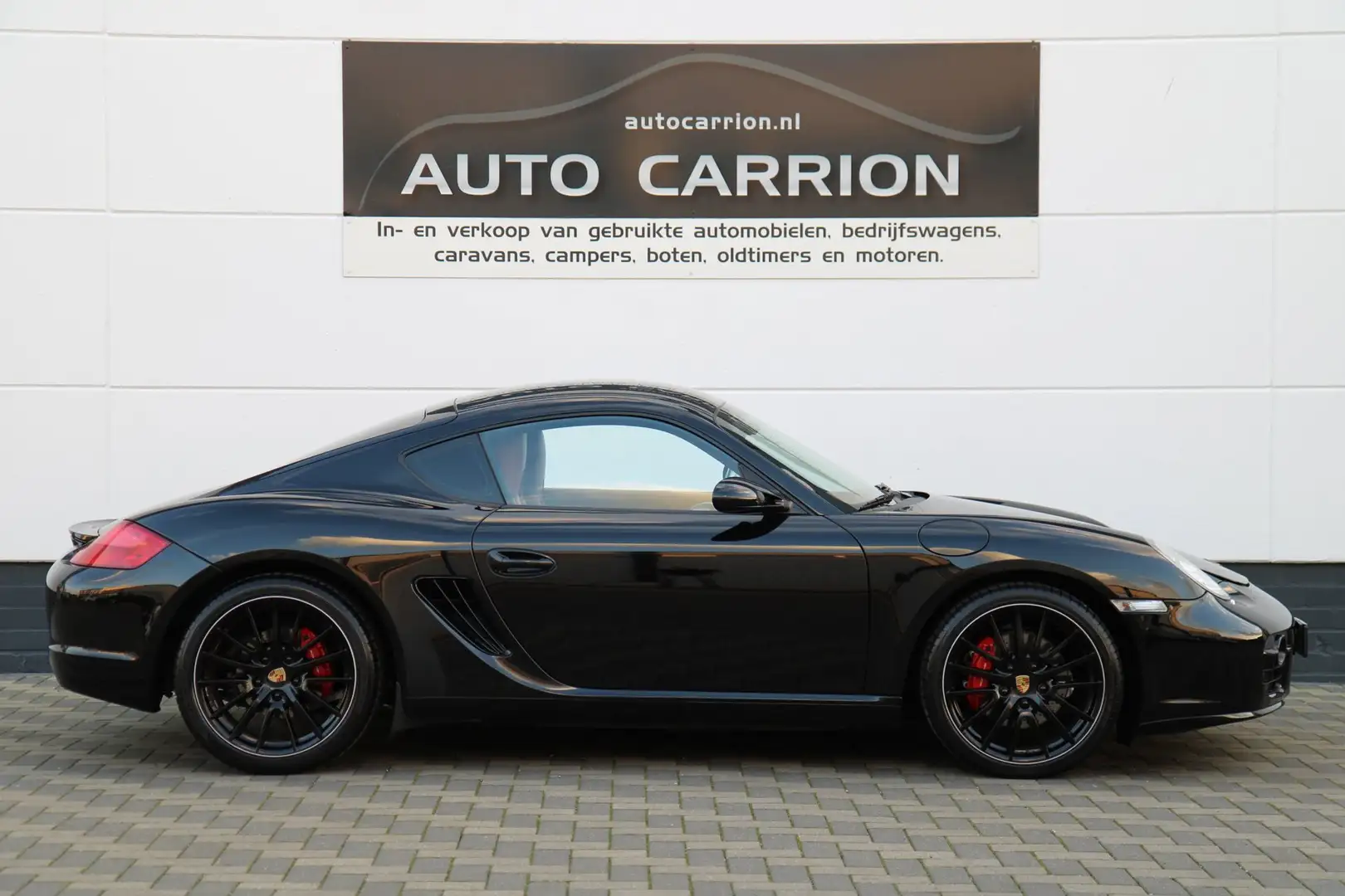Porsche Cayman S 3.4 met 295PK Sportchrono Leder Xenon !! Schwarz - 2