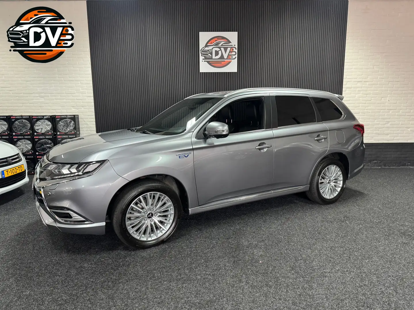 Mitsubishi Outlander 2.4 PHEV S-Edition, VOLLEDER, 360 CAMERA, CAR PLAY Gris - 1