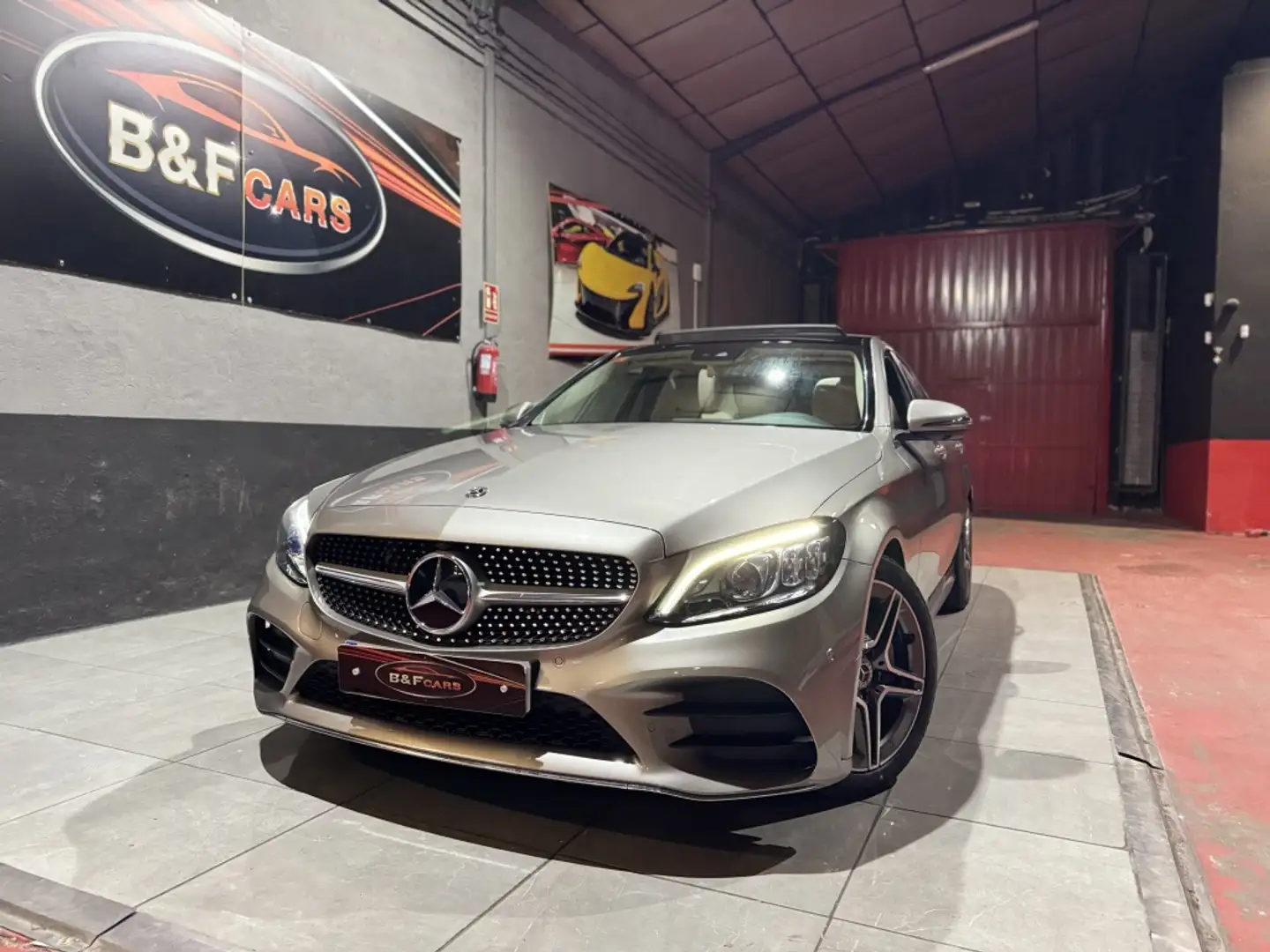 Mercedes-Benz C 220 220d 9G-Tronic (0.0) Argent - 1