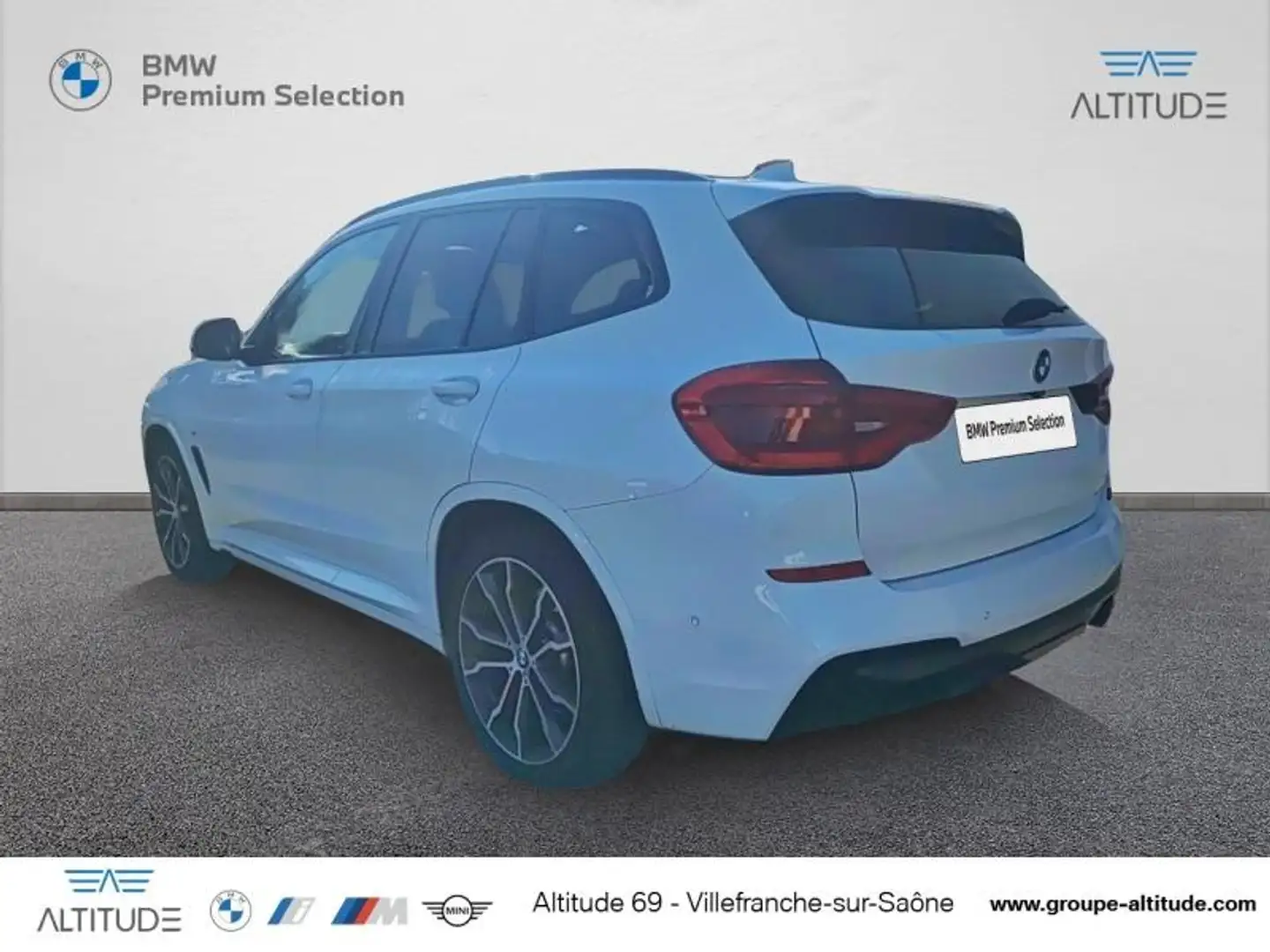 BMW X3 xDrive30d 286ch M Sport Blanc - 2