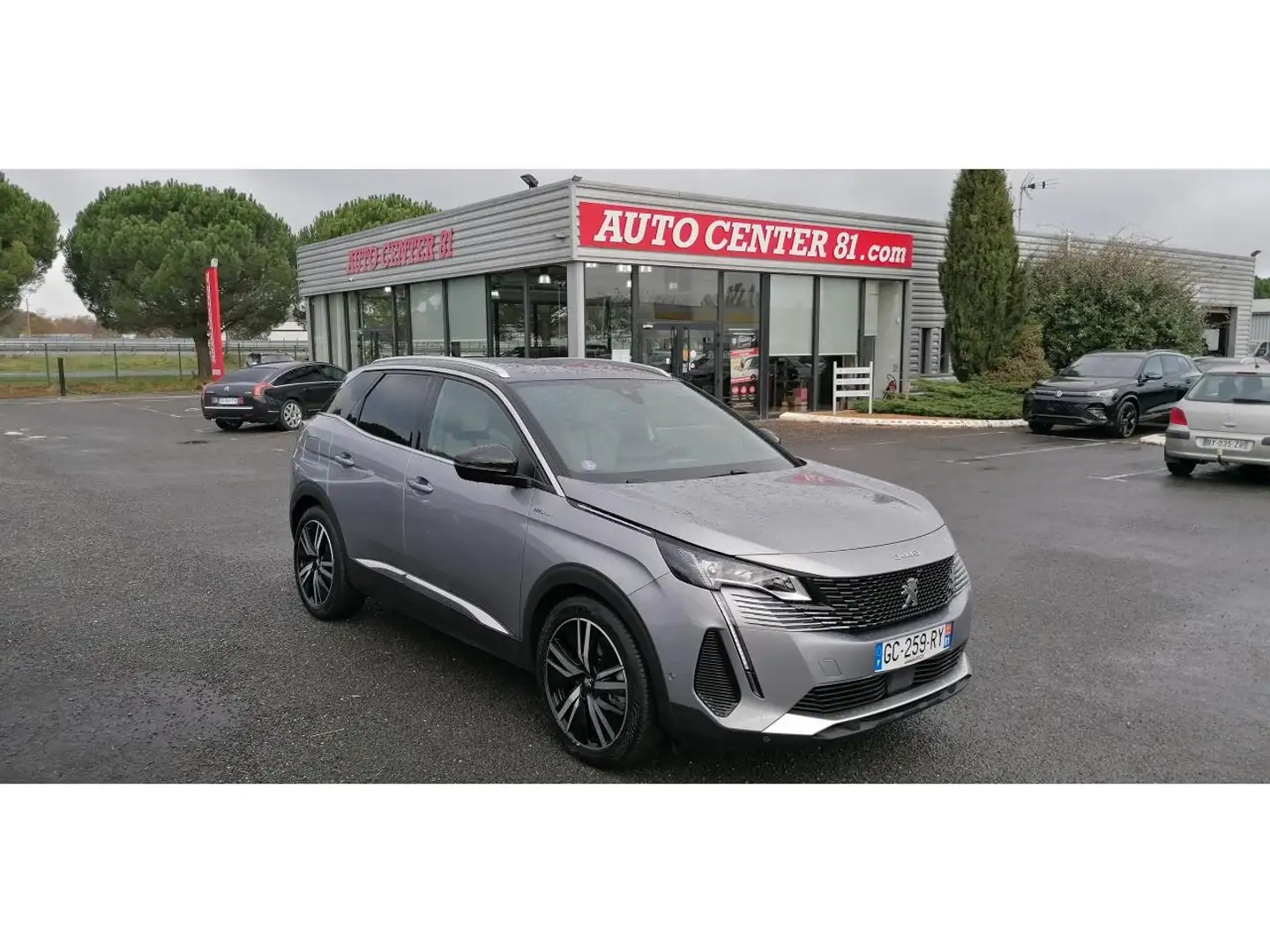 Peugeot 3008 Hybrid4 300 e-EAT8 GT Pack Gris - 1